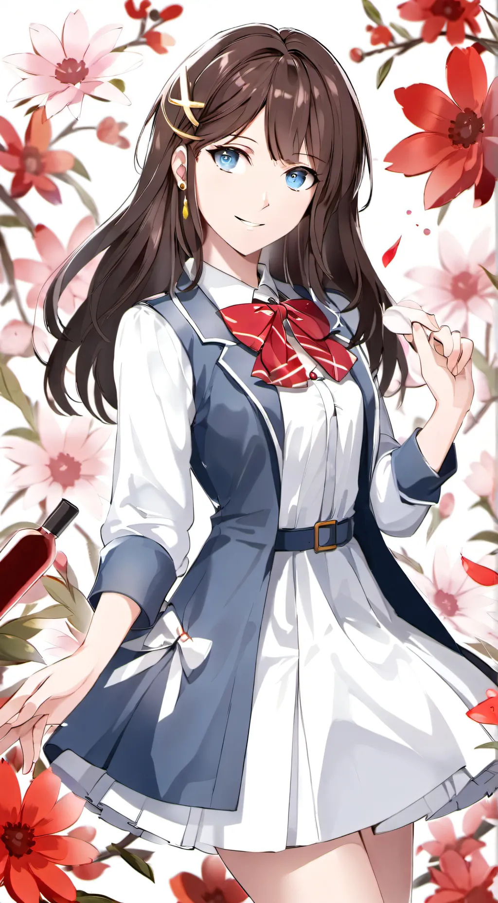 ai character: sanae iida background