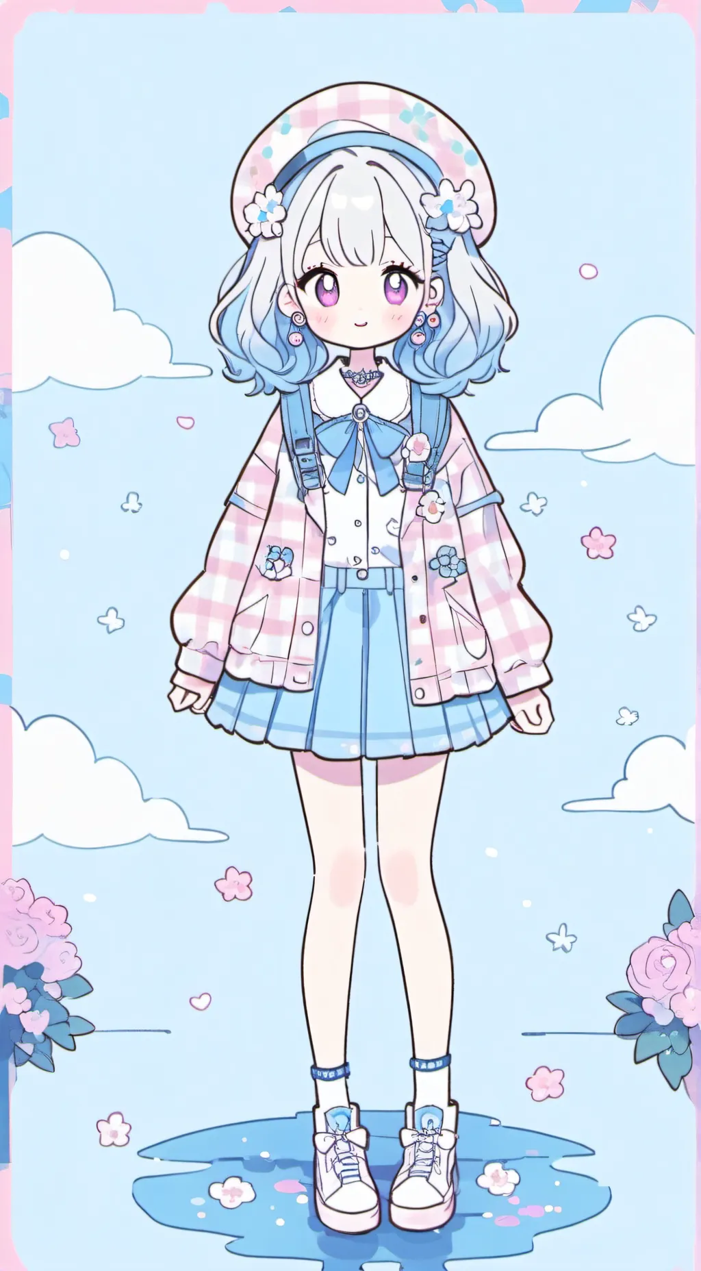 ai character: Sasha background