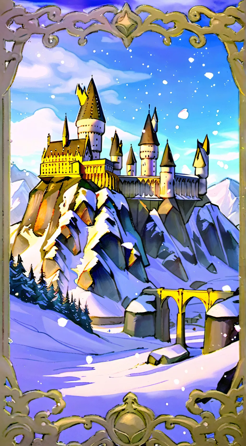 ai character: Hogwarts5thyear🥰 background