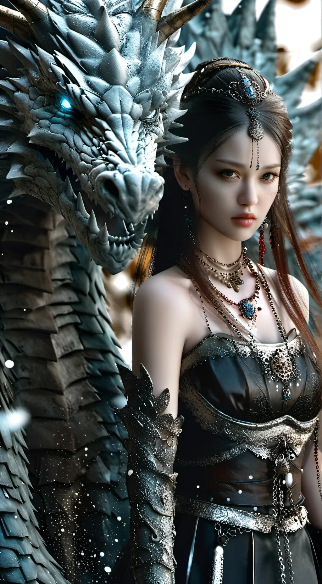 ai character: Shadow Dragon  background
