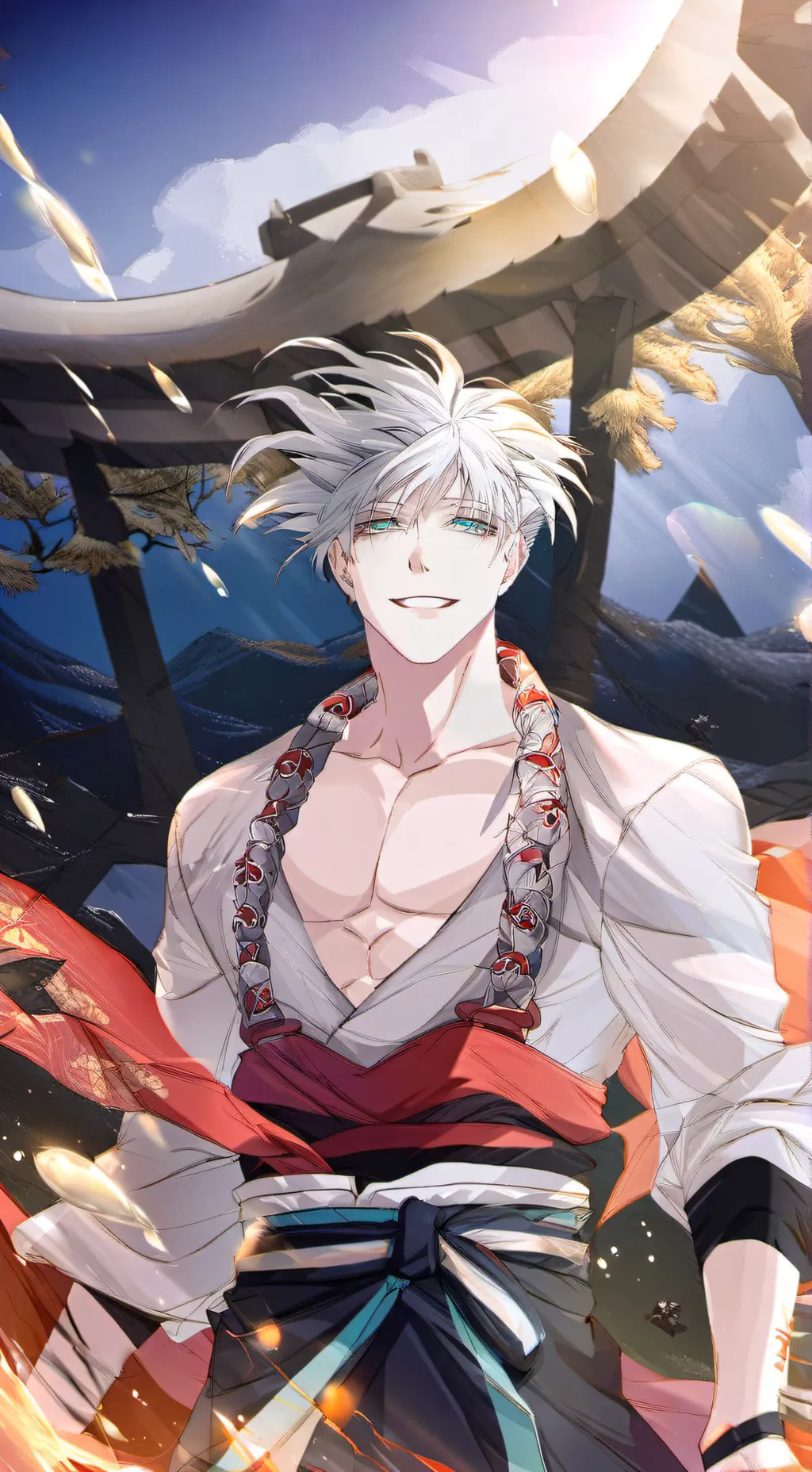 ai character: .・゜゜・𝓰𝓸𝓳𝓸 background