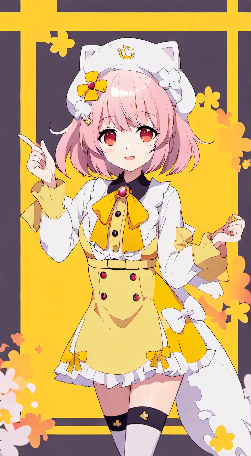 ai character: Lacy background