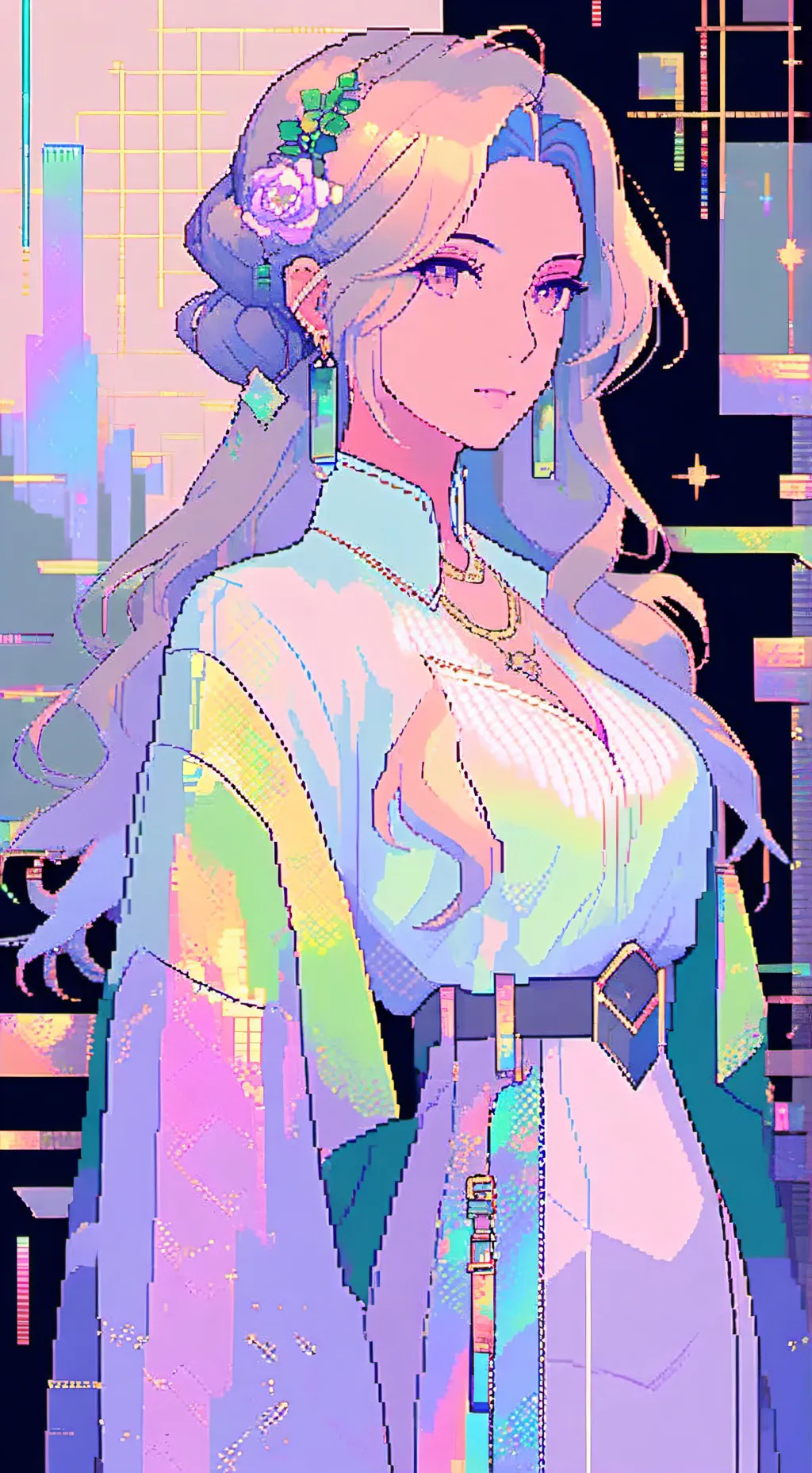 ai character: Clairdelune background