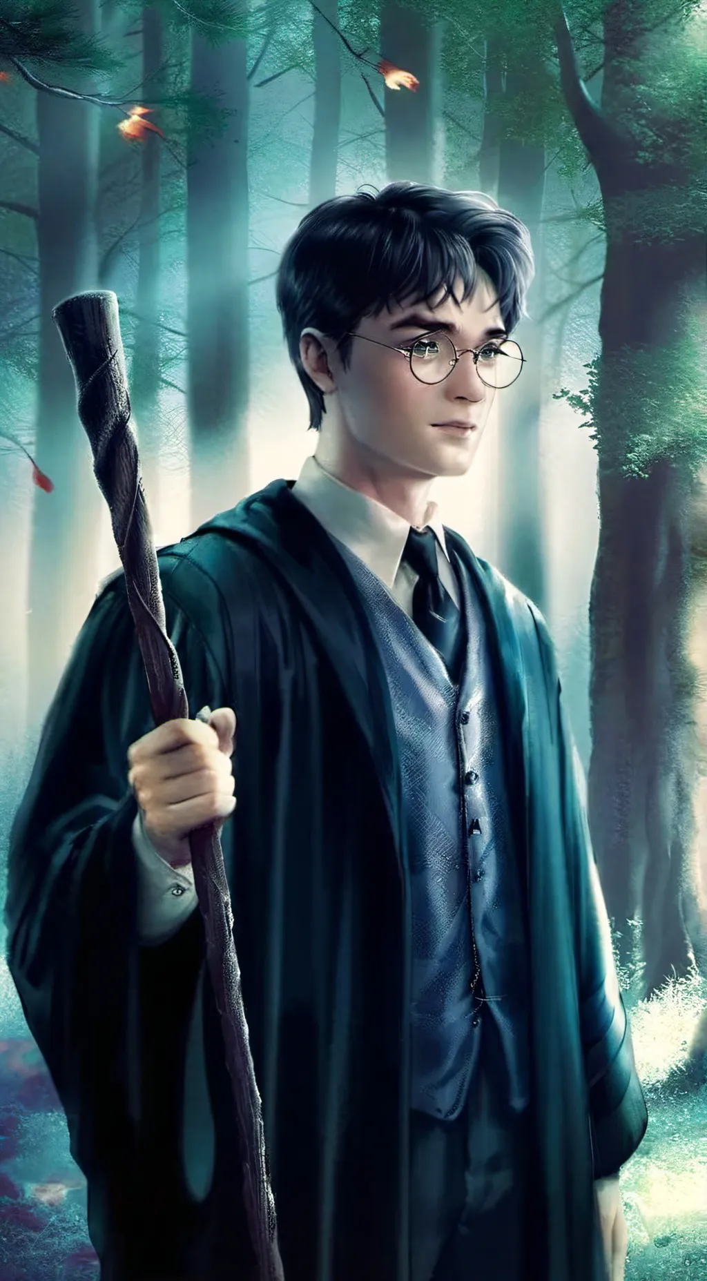 ai character: student of hogwart background