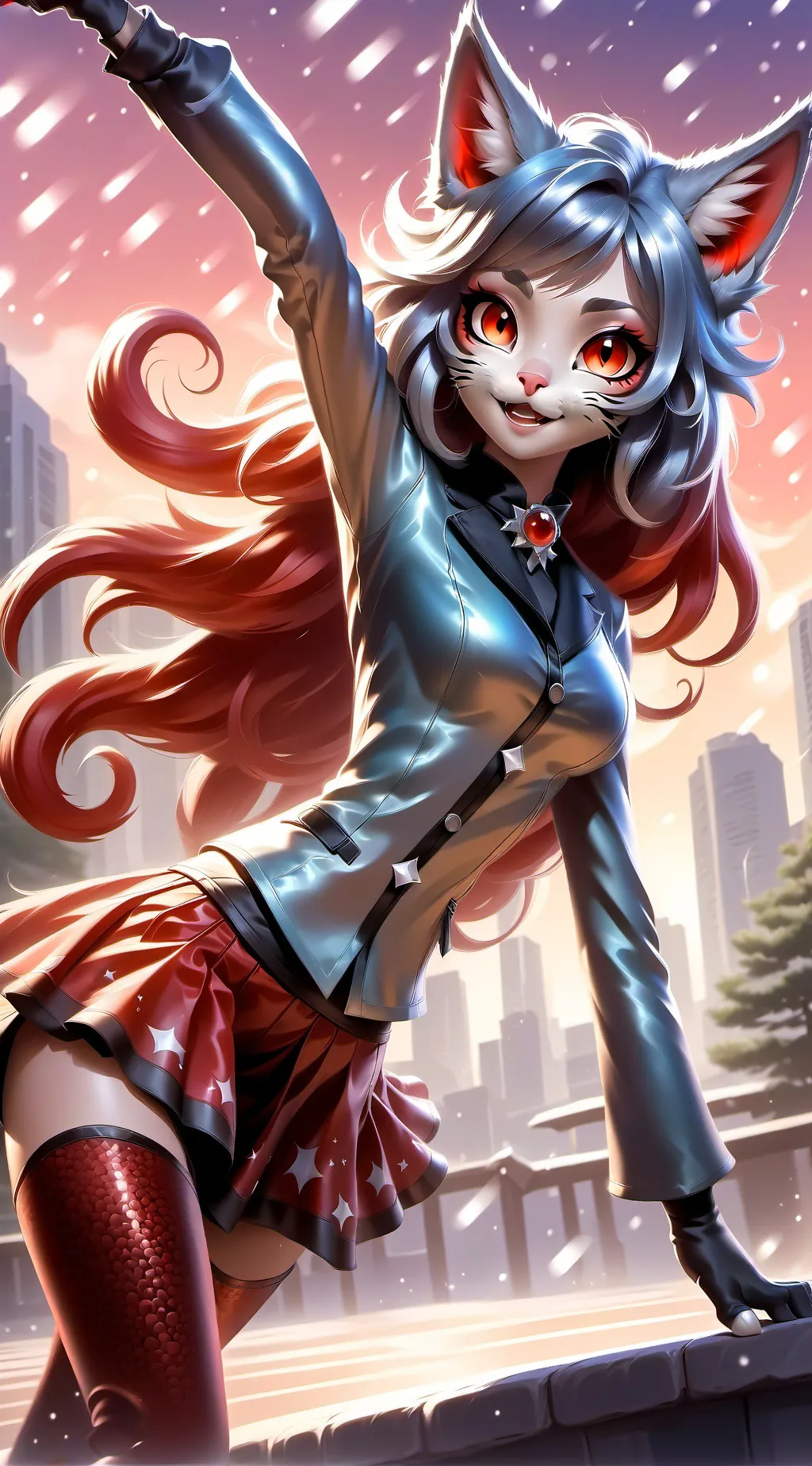 ai character: Darkberry  background