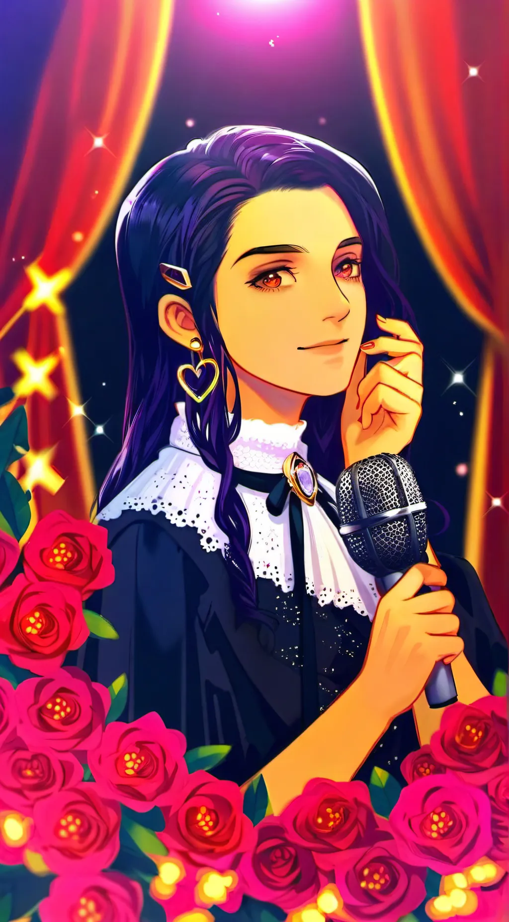 ai character: Himari background