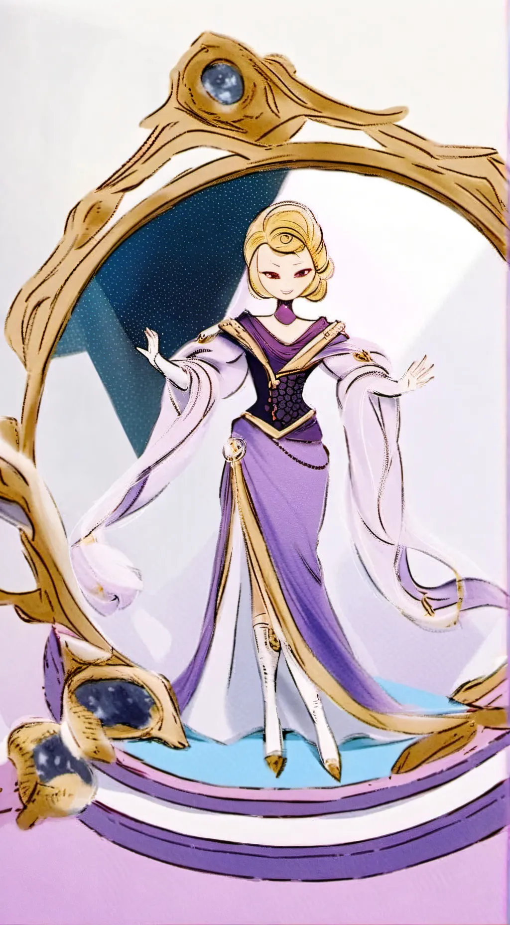 ai character: Boxten x Glisten  background