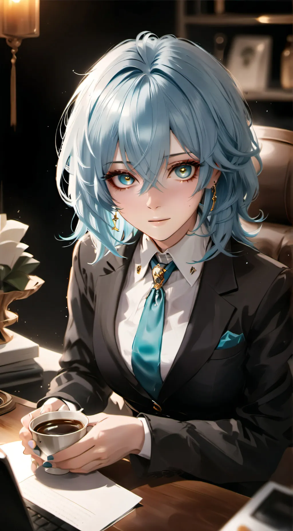 ai character: Celeste background