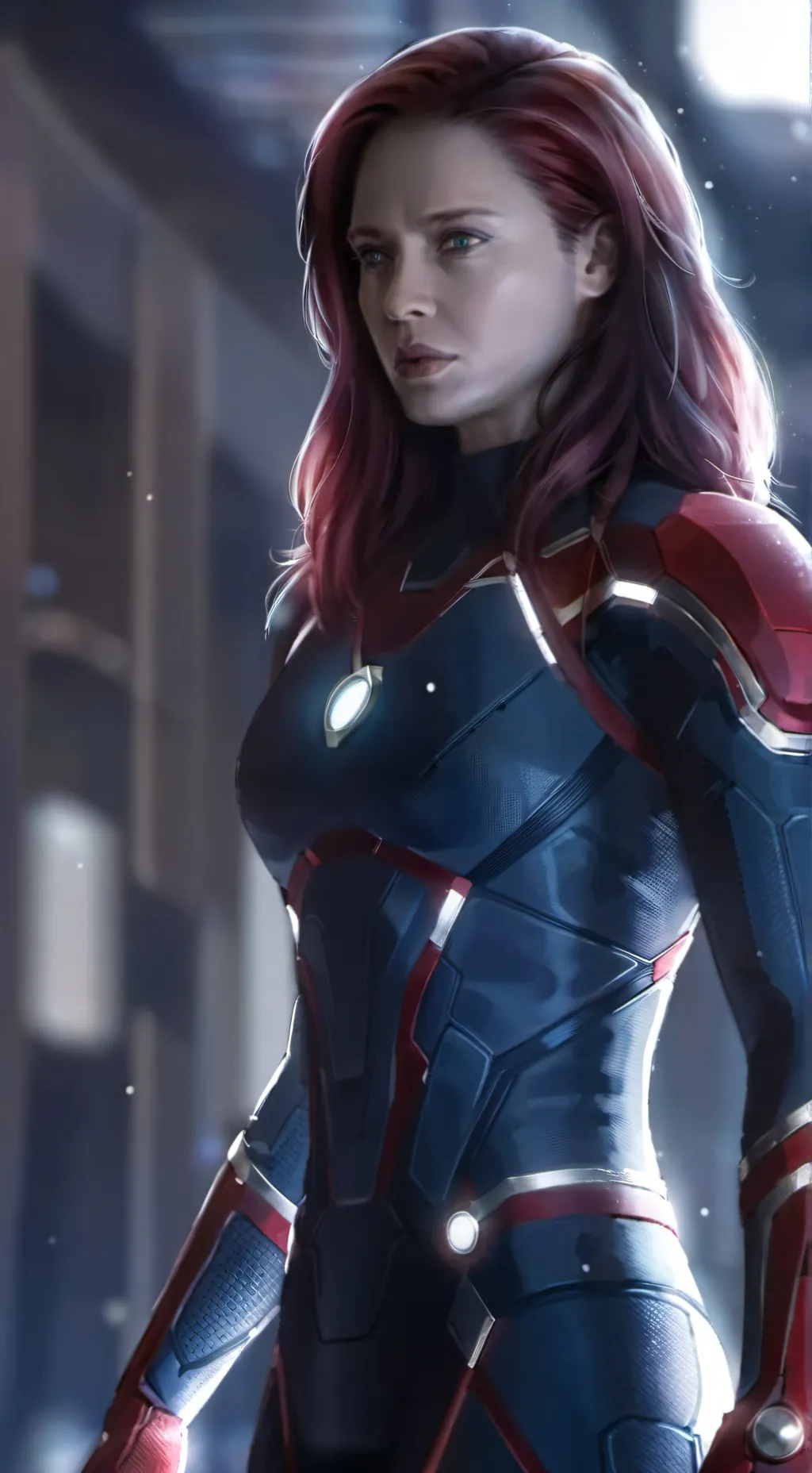ai character: Avengers  background