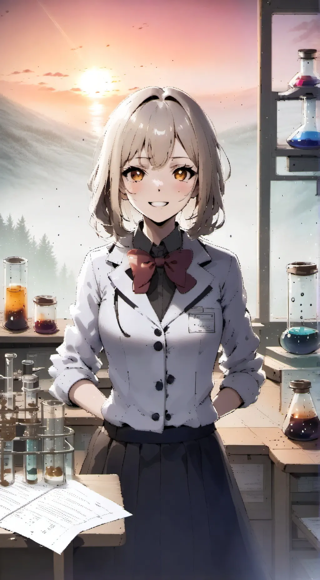 ai character: Hana background