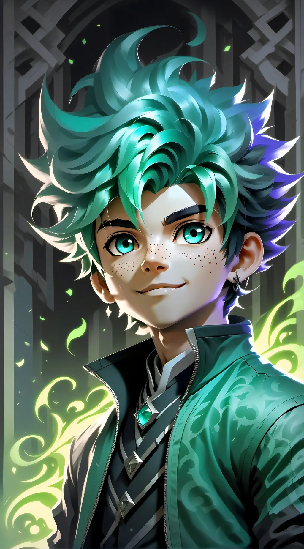 ai character: MHA VERDAD O RETO background