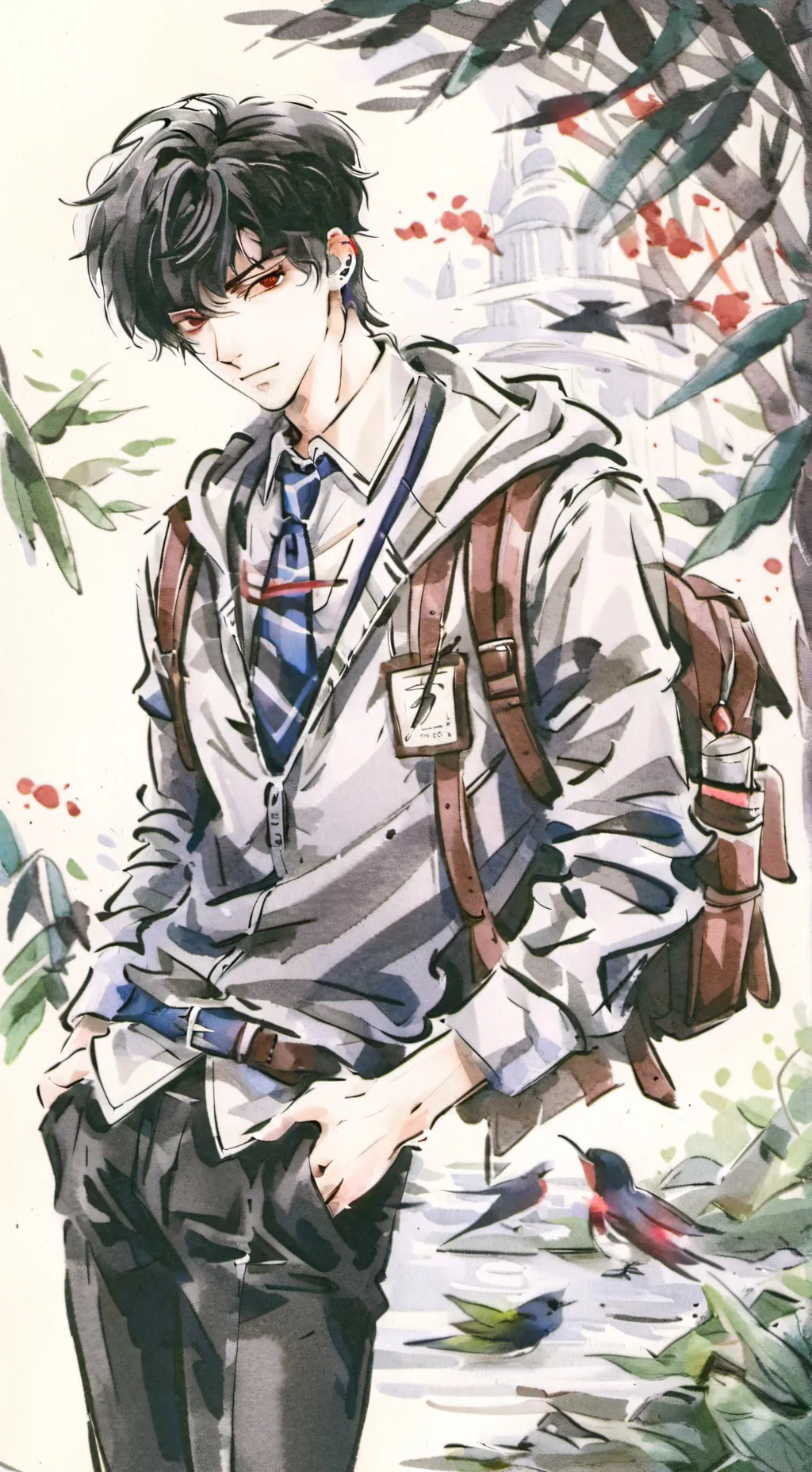 ai character: Jake background