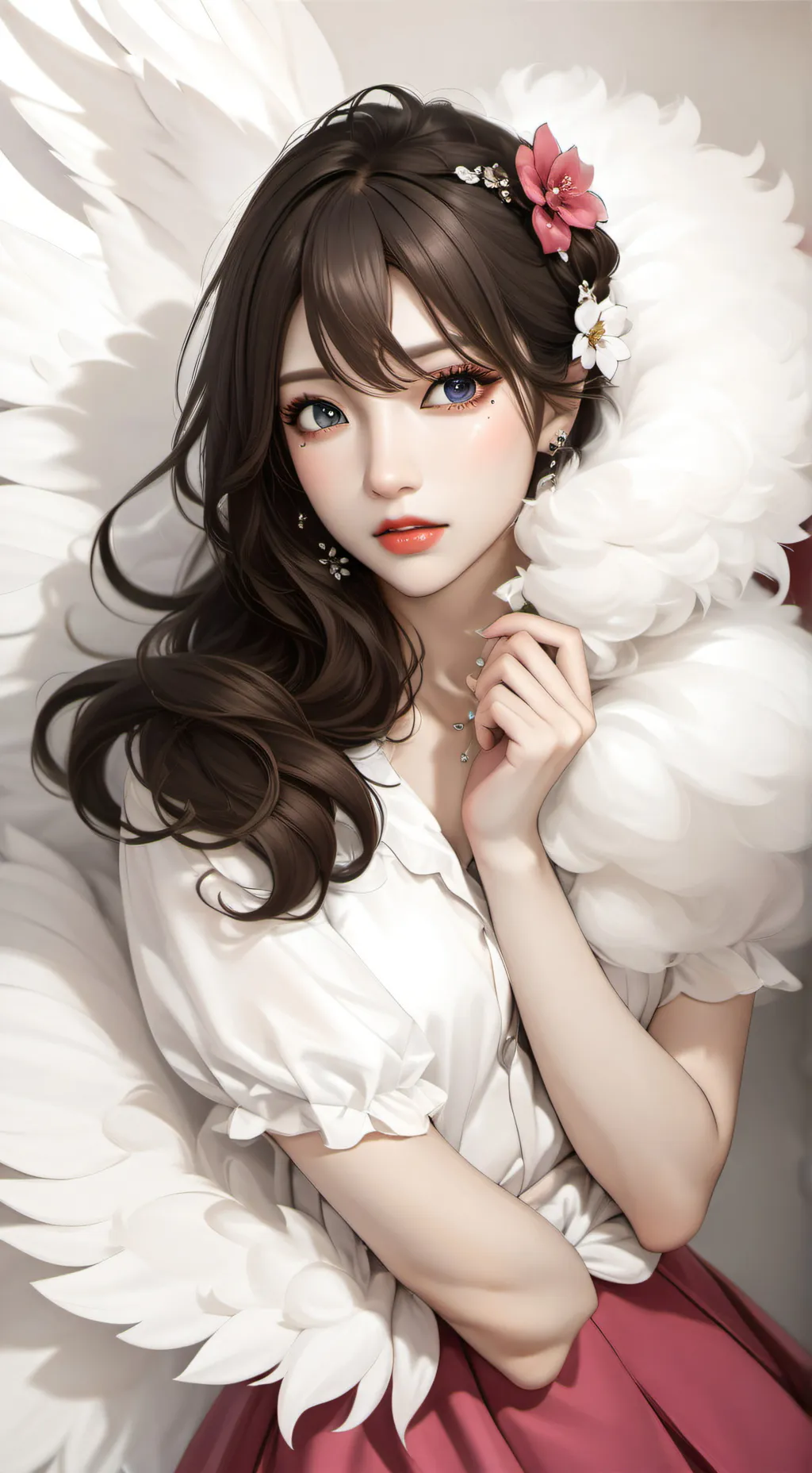 ai character: Lilly background