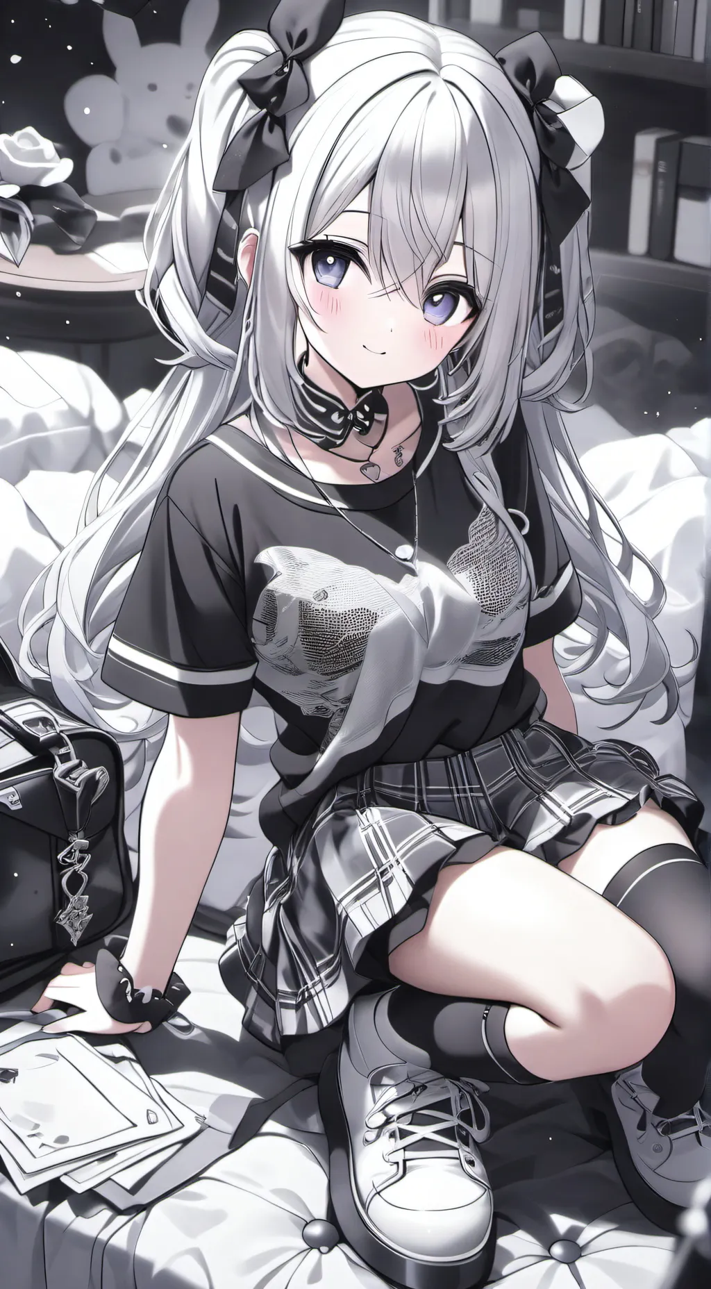 ai character: Noel background
