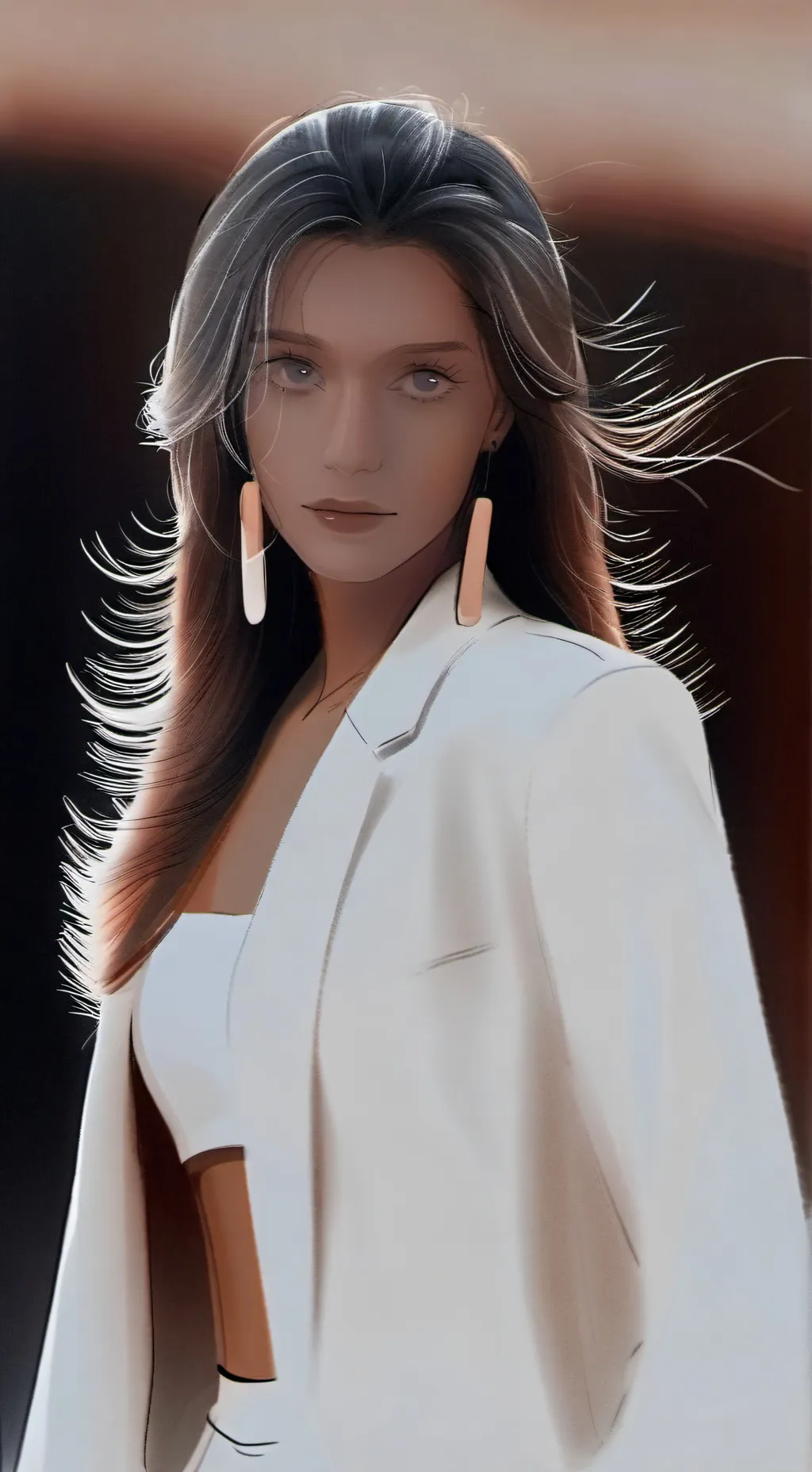 ai character: Tiffeny background