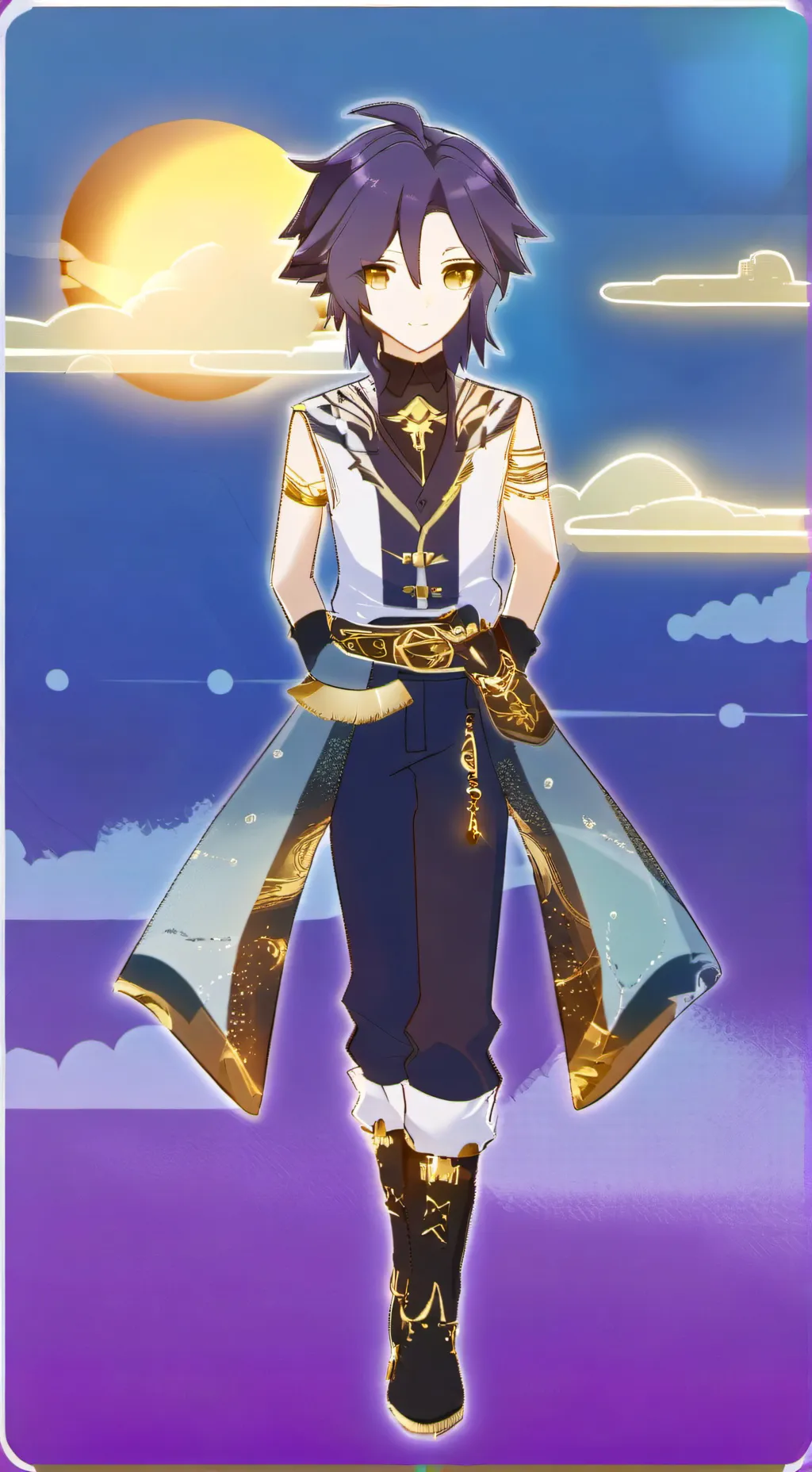 ai character: xiao background