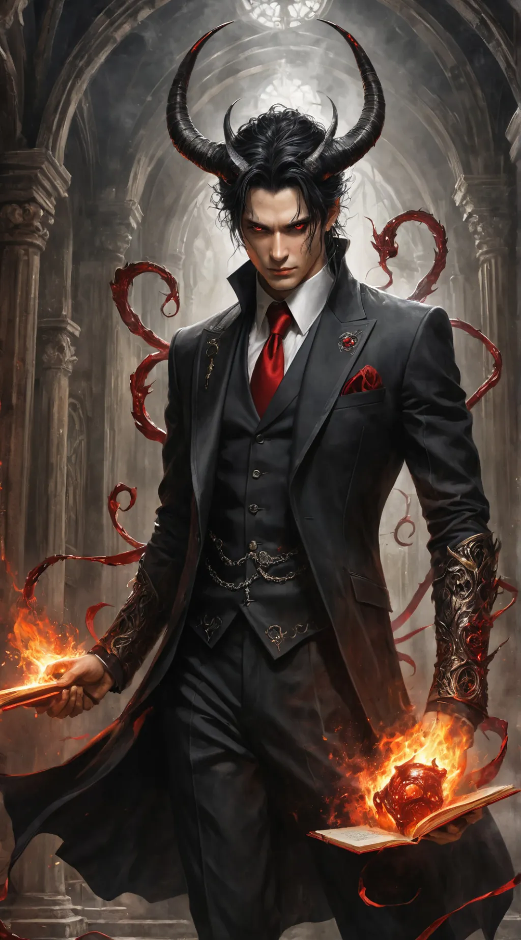 ai character: Asmodeus background