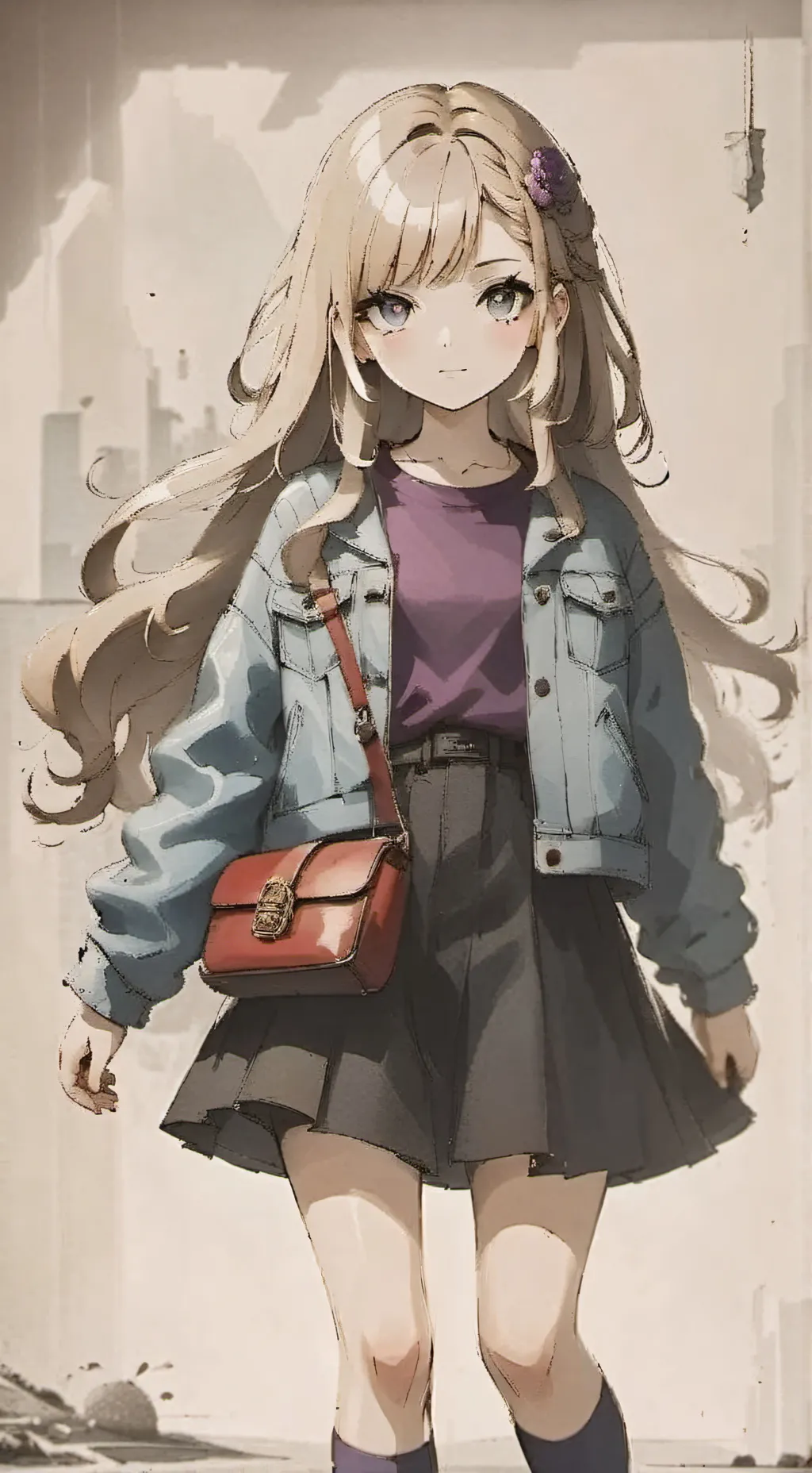 ai character: KNY AND KAREN💀💀💀 background