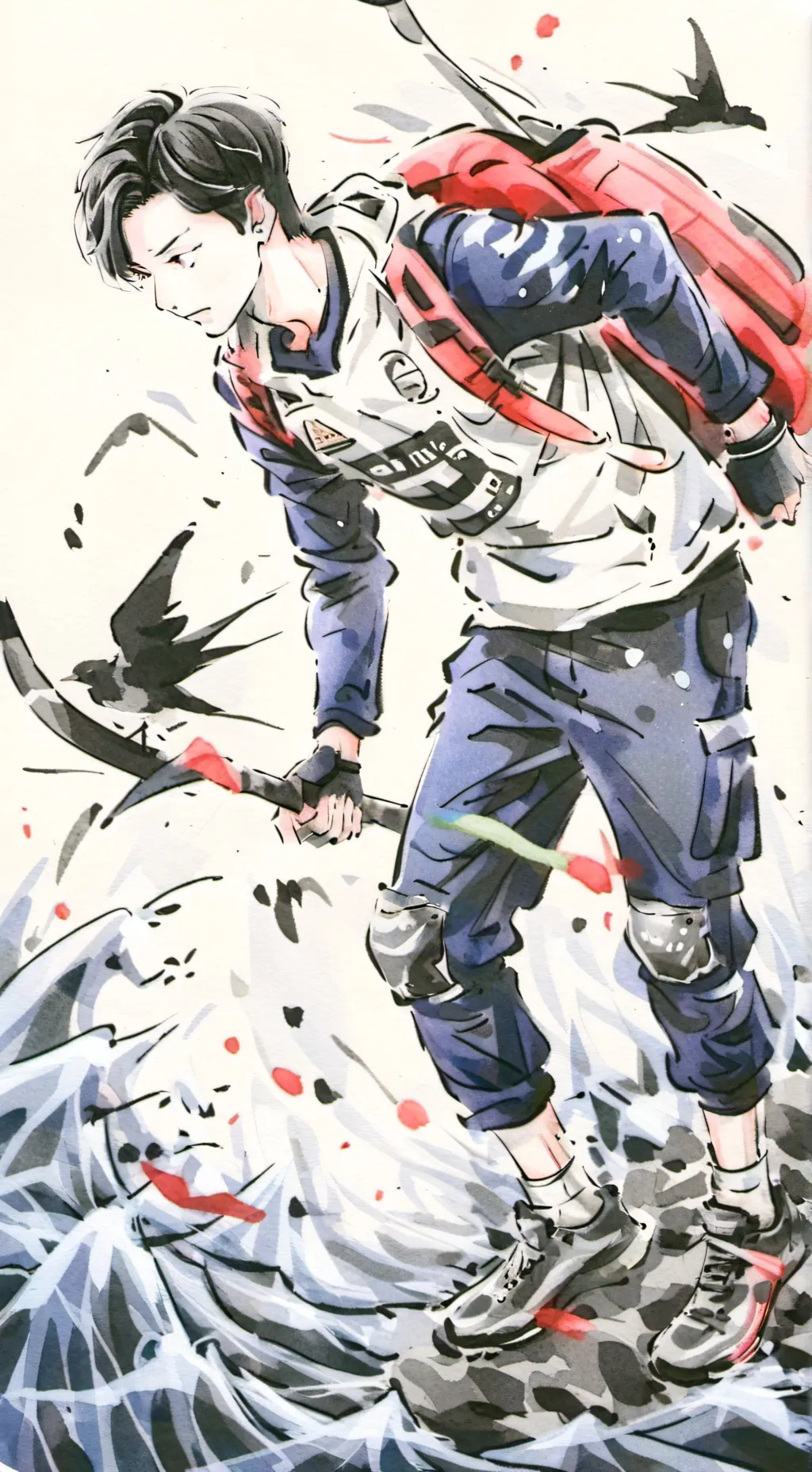 ai character: mha fiesta background