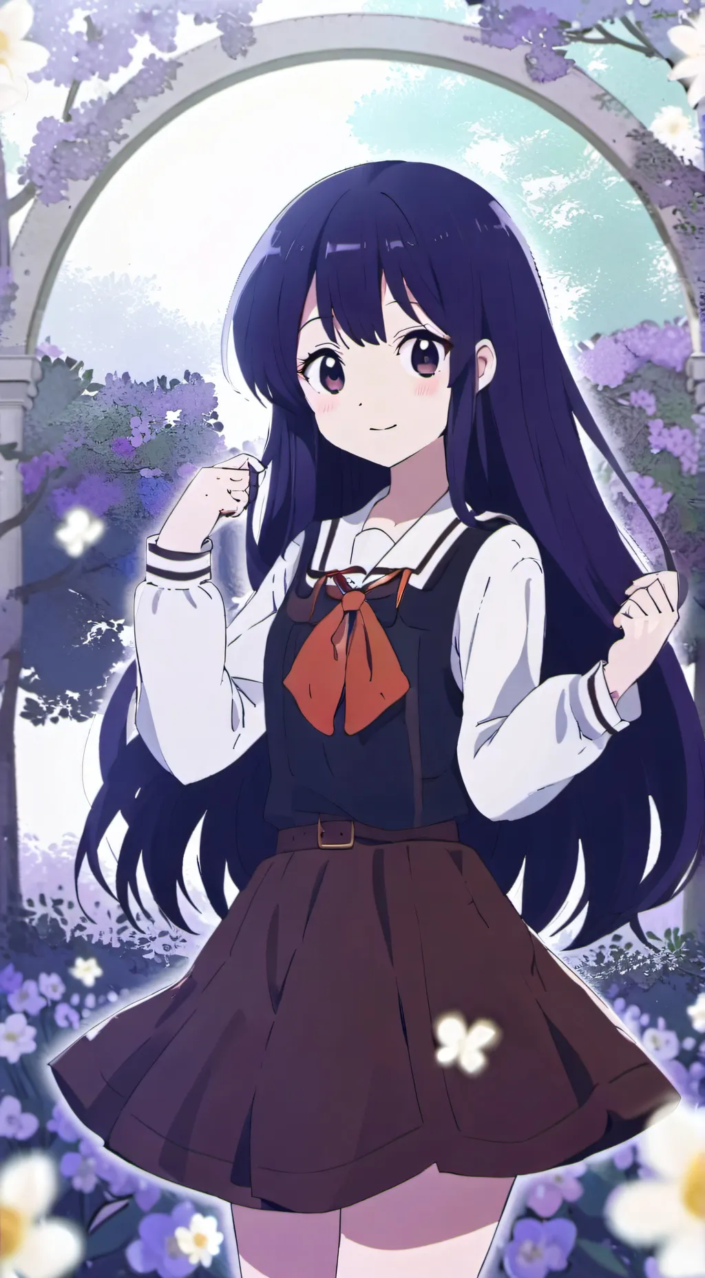 ai character: Mari background