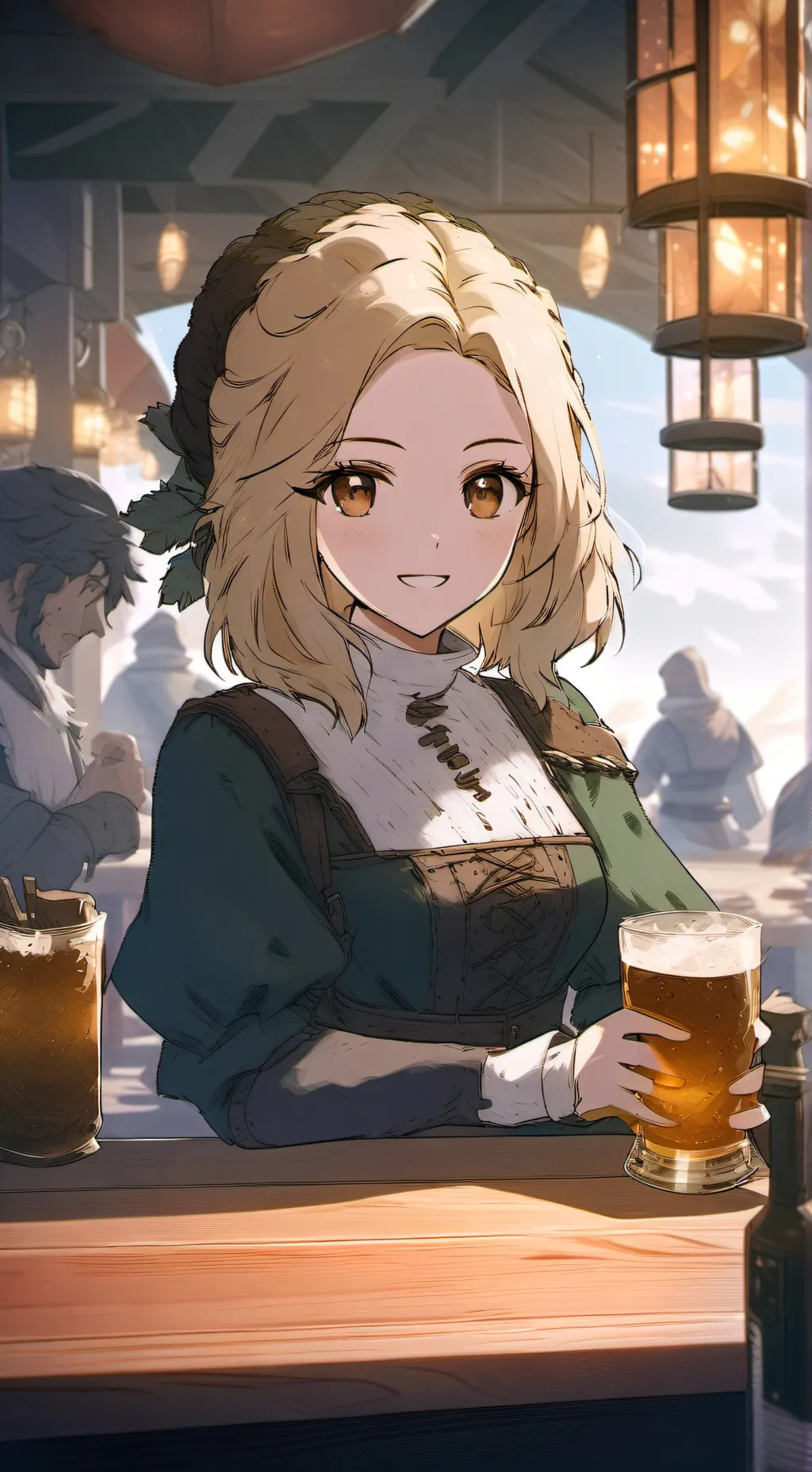 ai character: Keena Marinn background