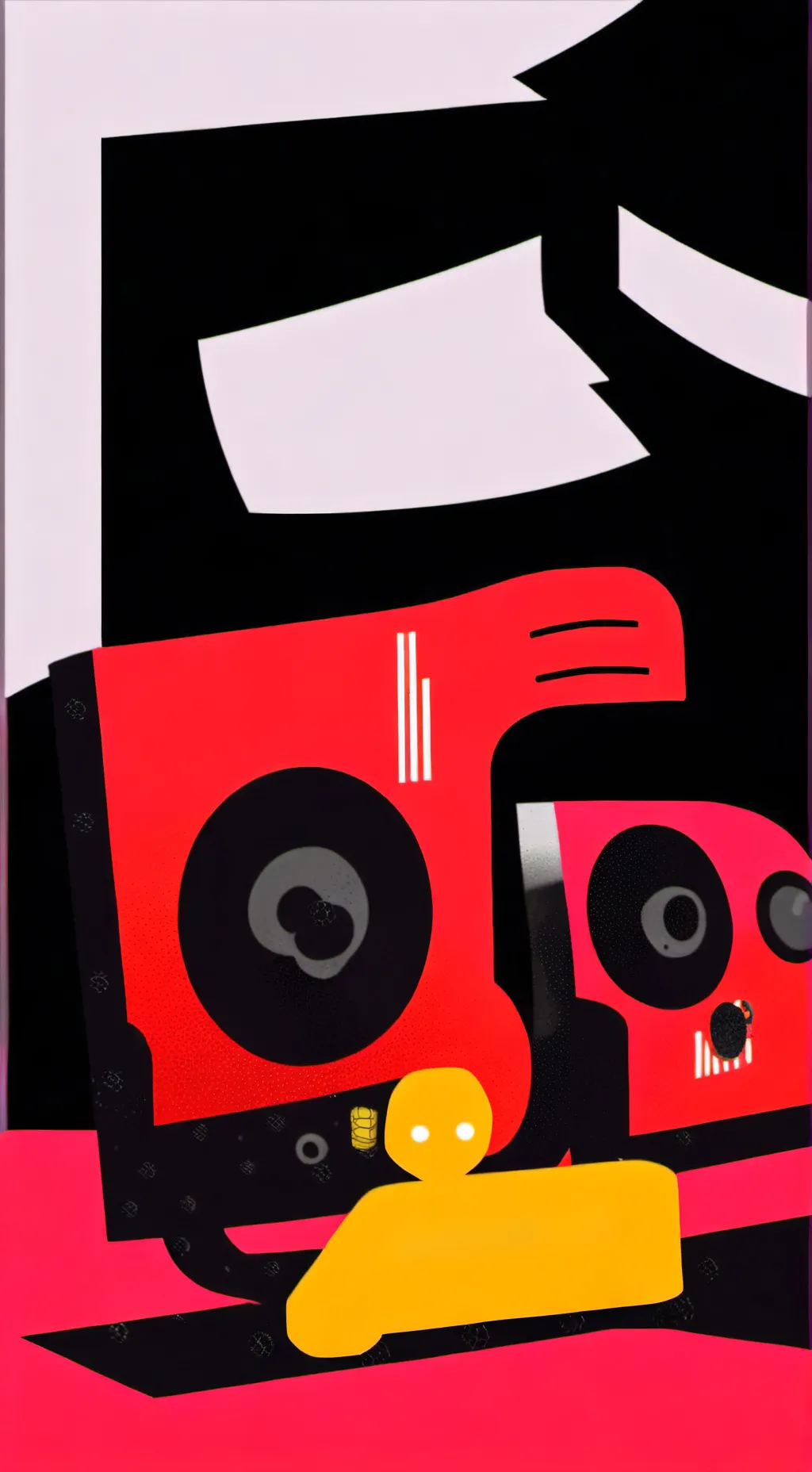 ai character: pinky kit background