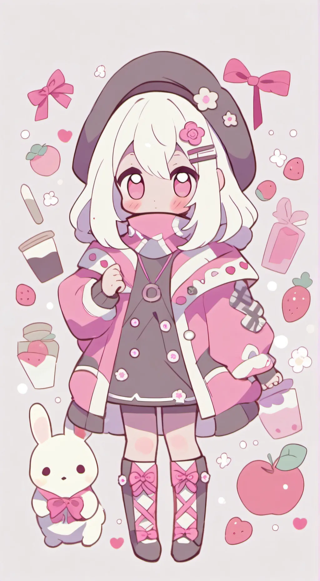 ai character: Vani from mm2 background