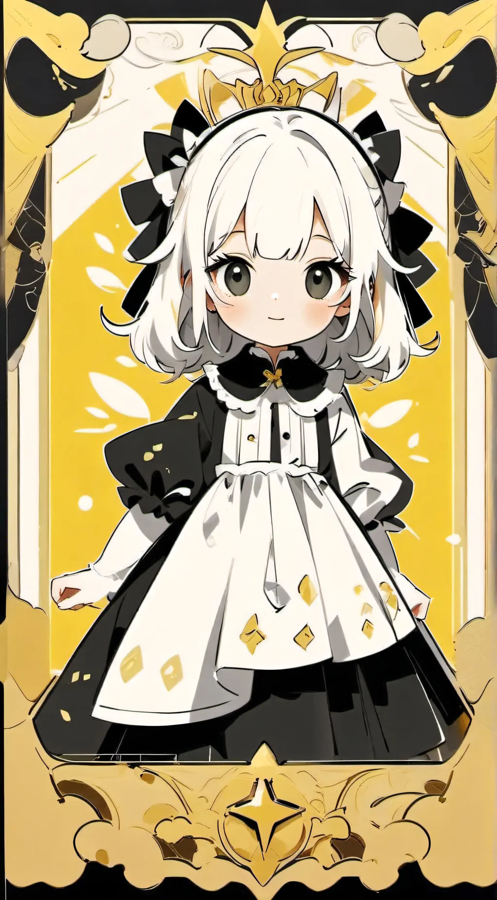 ai character: petite sœur  background