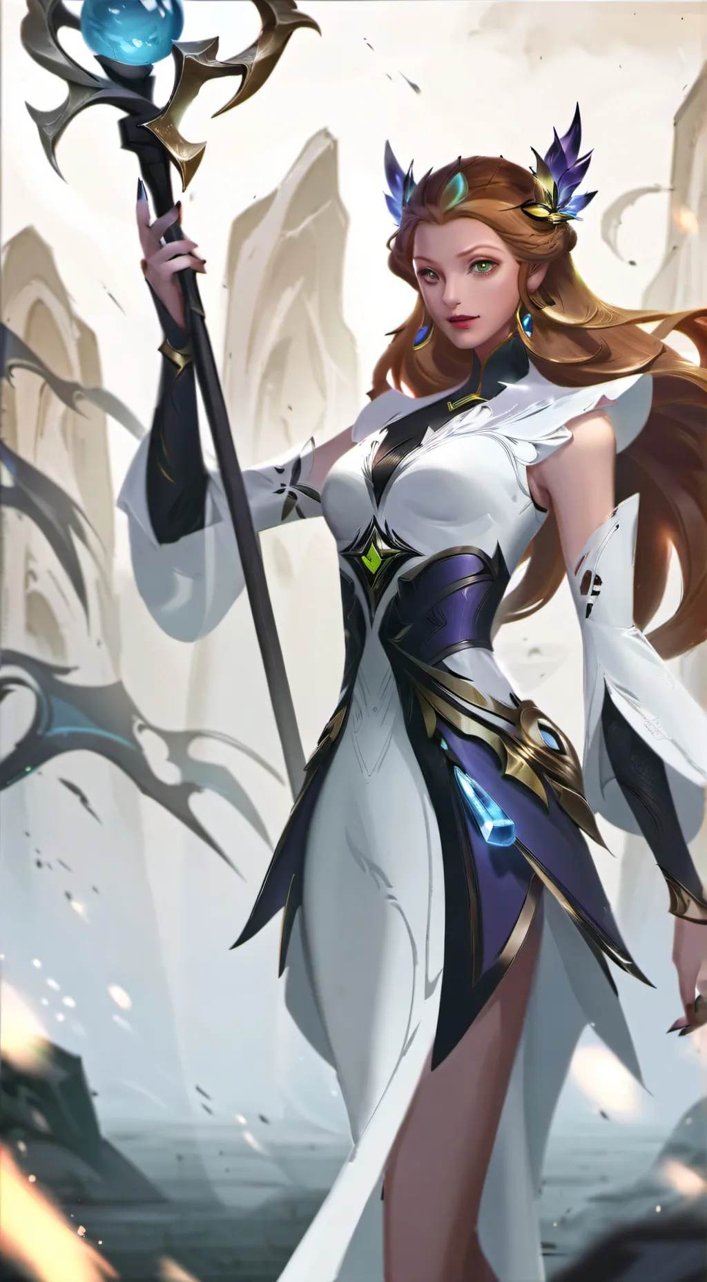 ai character: ODETTE background