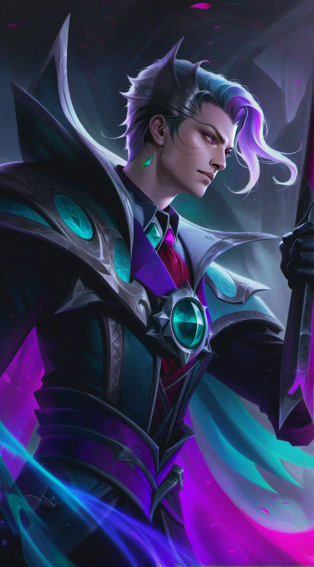 ai character: Leo background