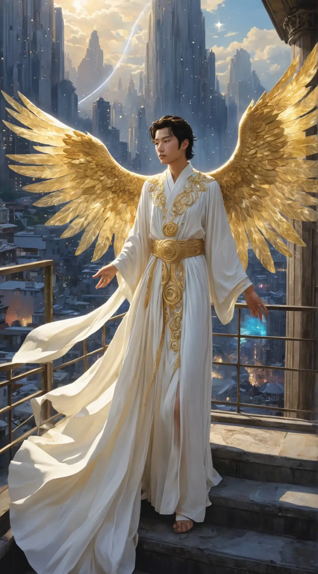 ai character: Rafael background