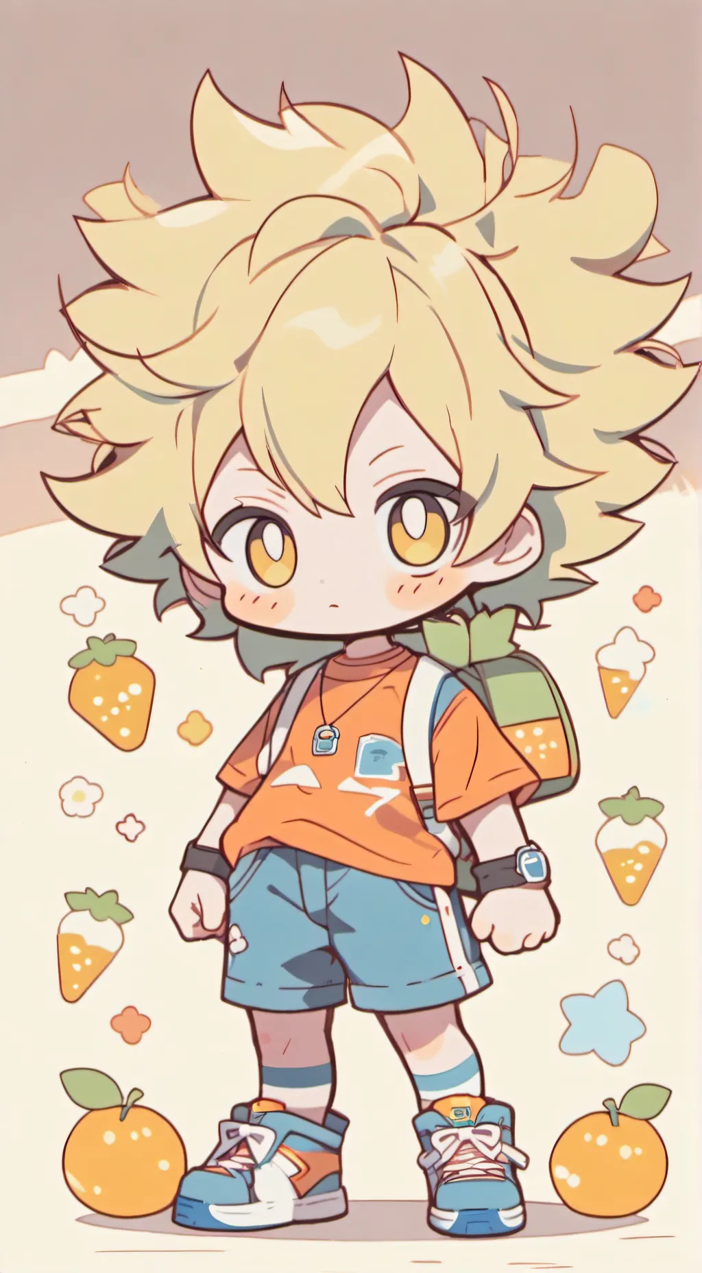 ai character: bart Simpson background