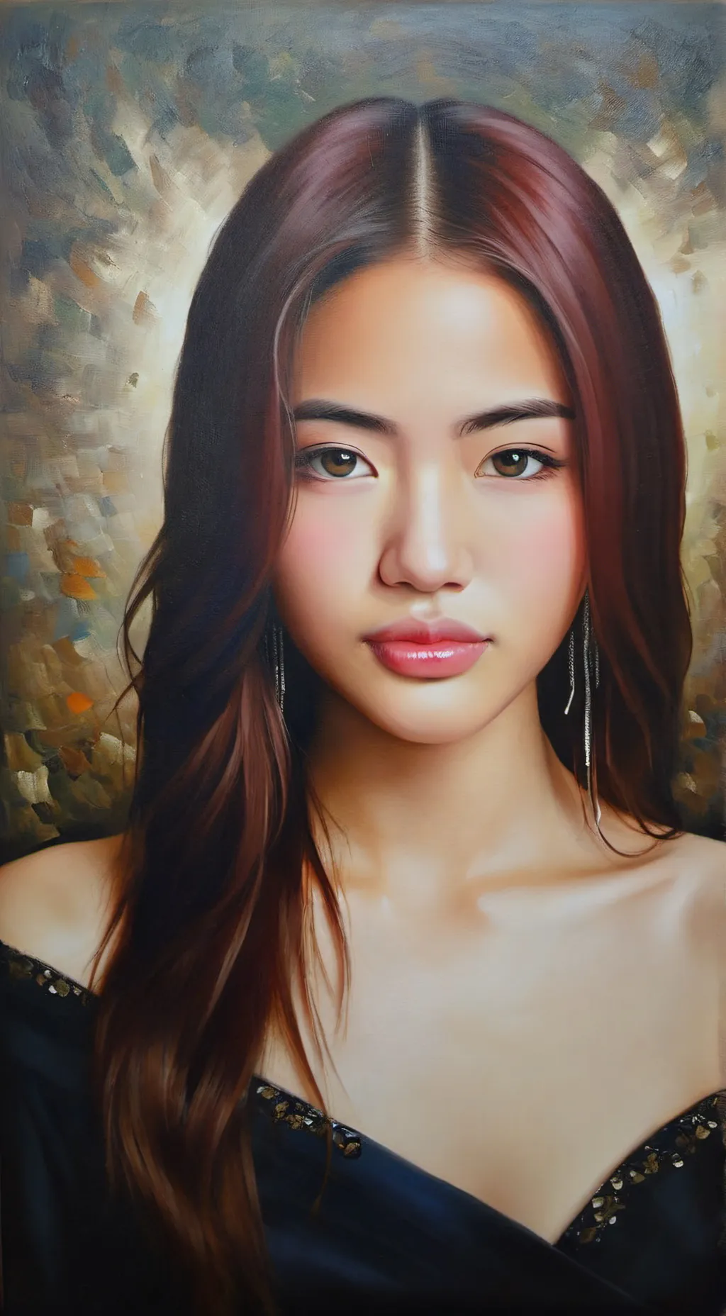 ai character: Mikha lim background