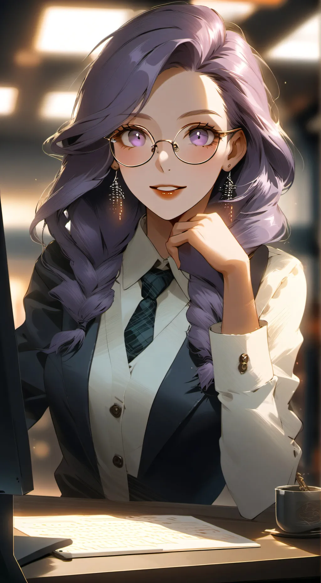 ai character: Hana background