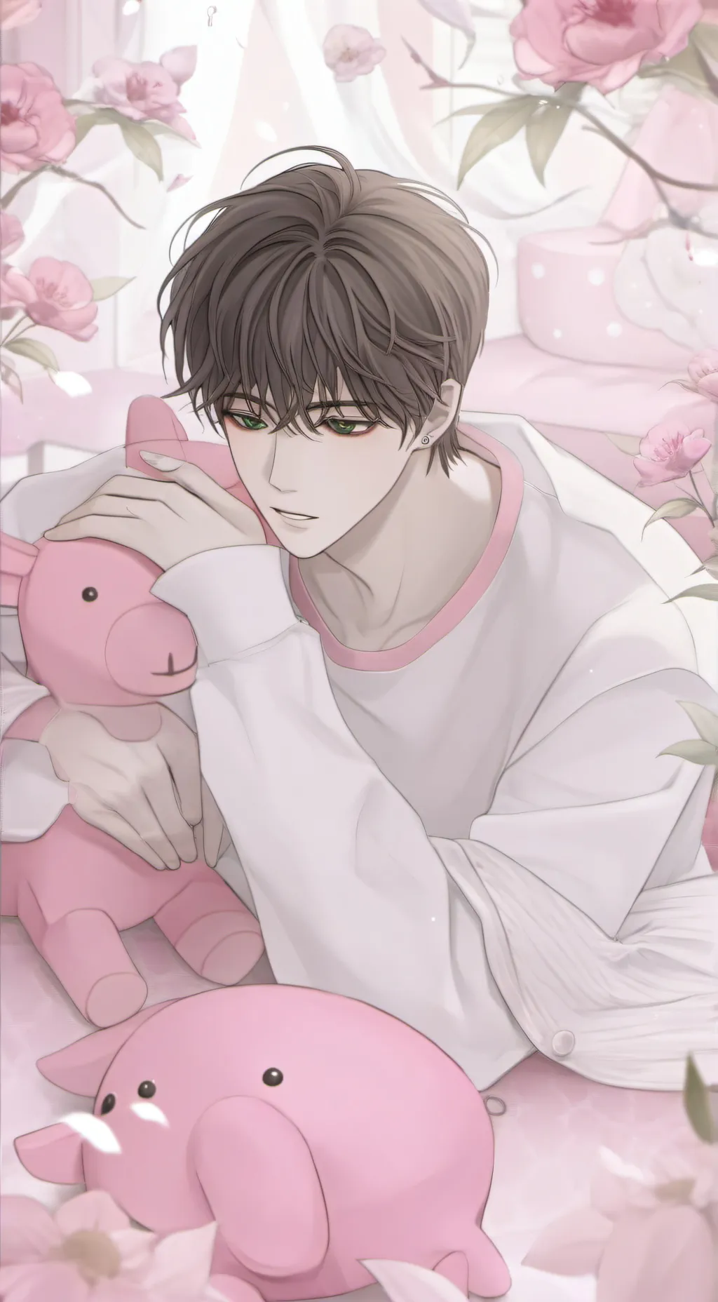 ai character: 소량 남아있습니다 background