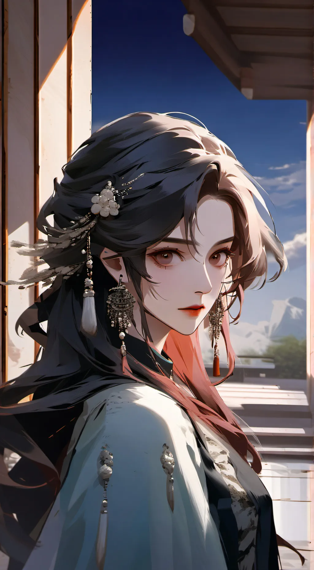 ai character: jade background