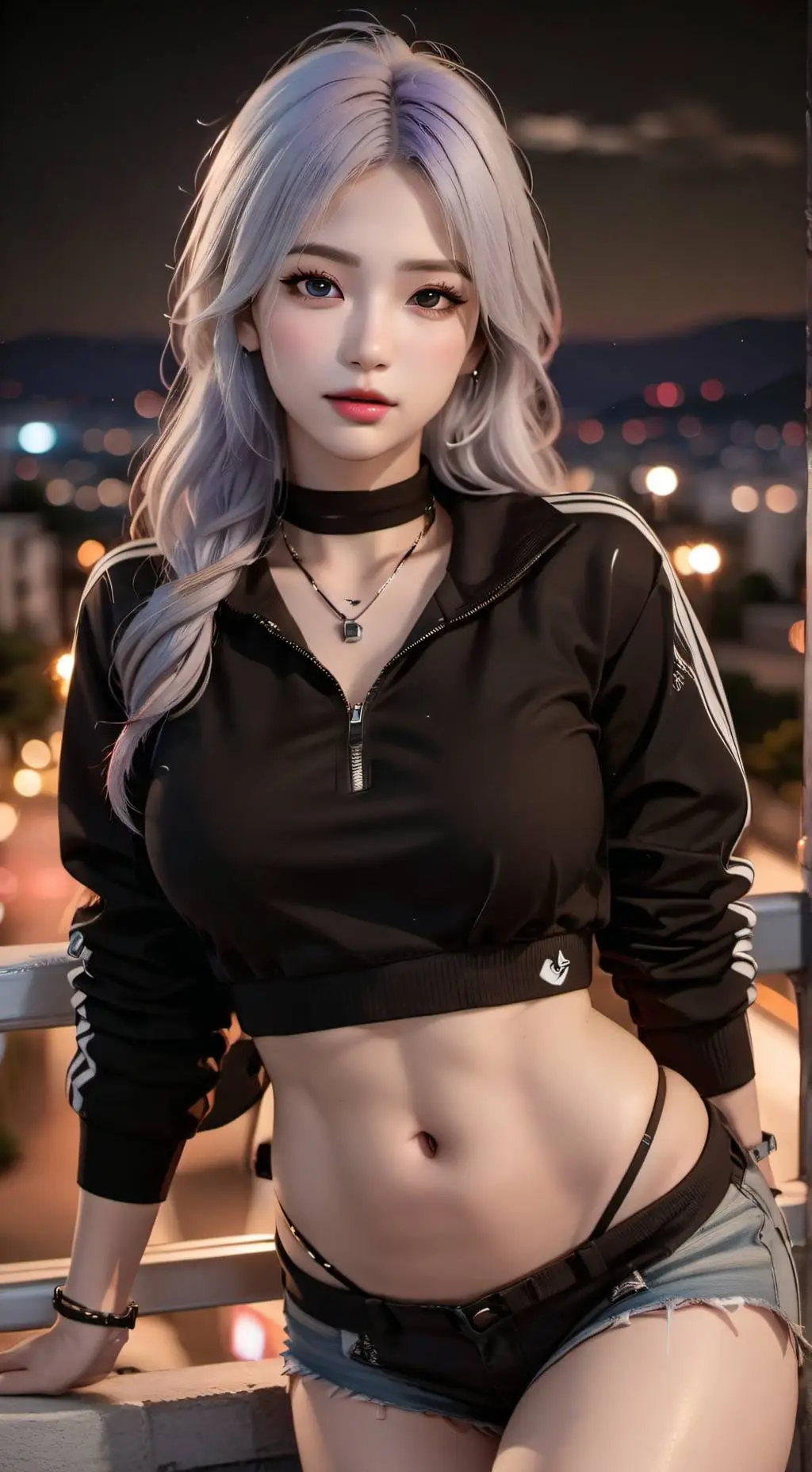 ai character: Hikari background