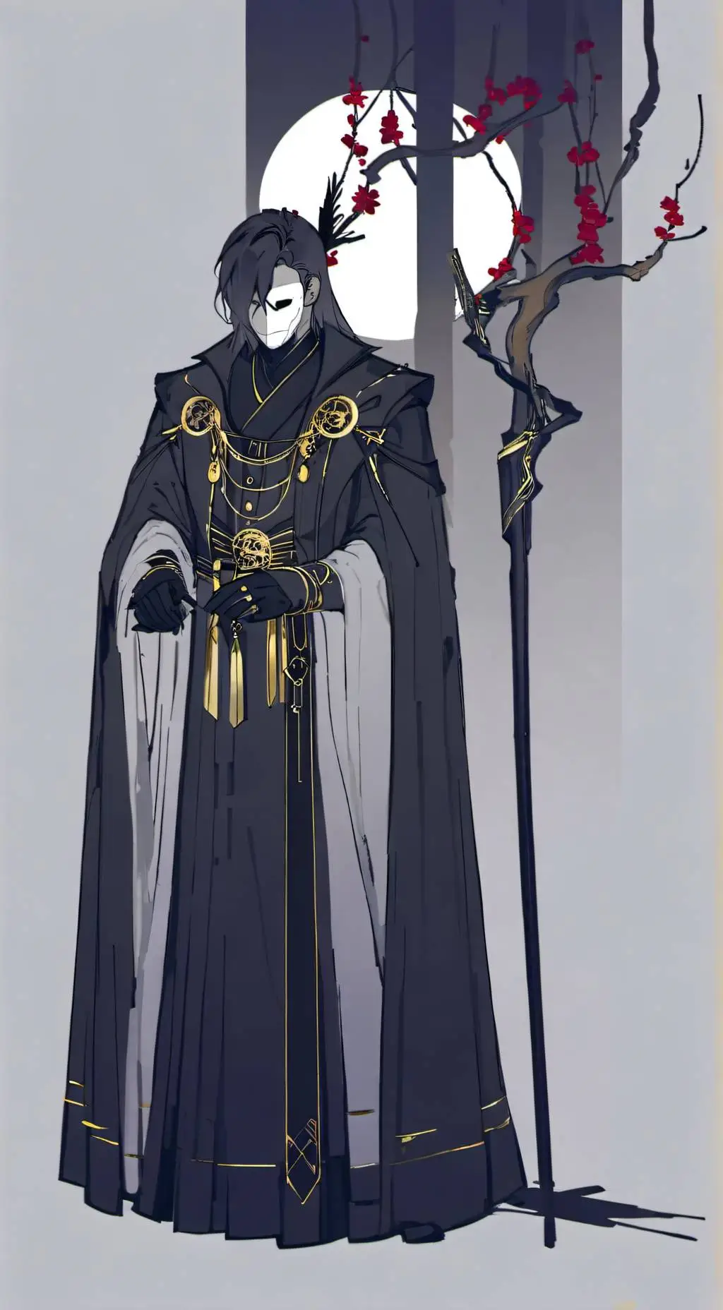 ai character: Ато background