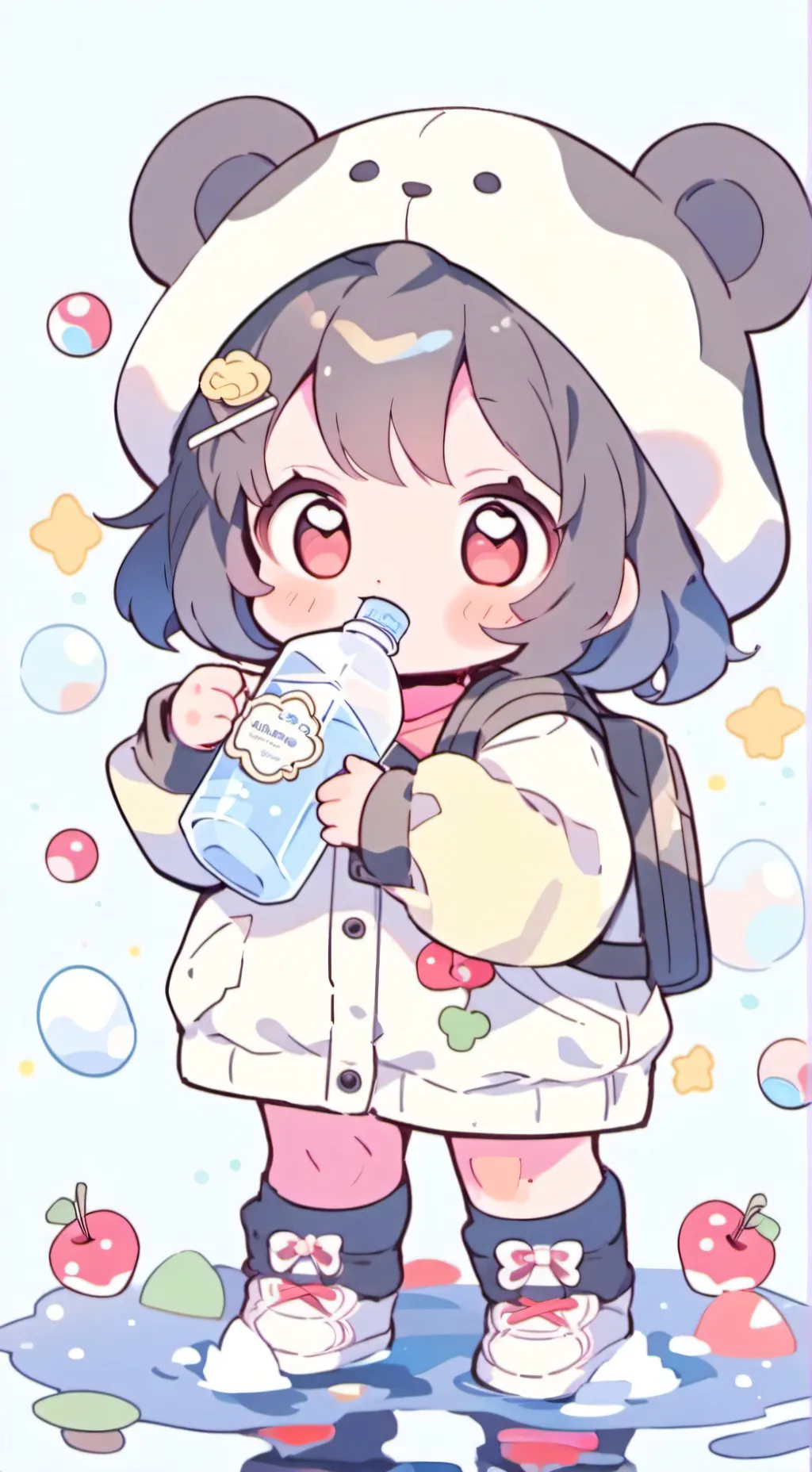ai character: name ur baby background
