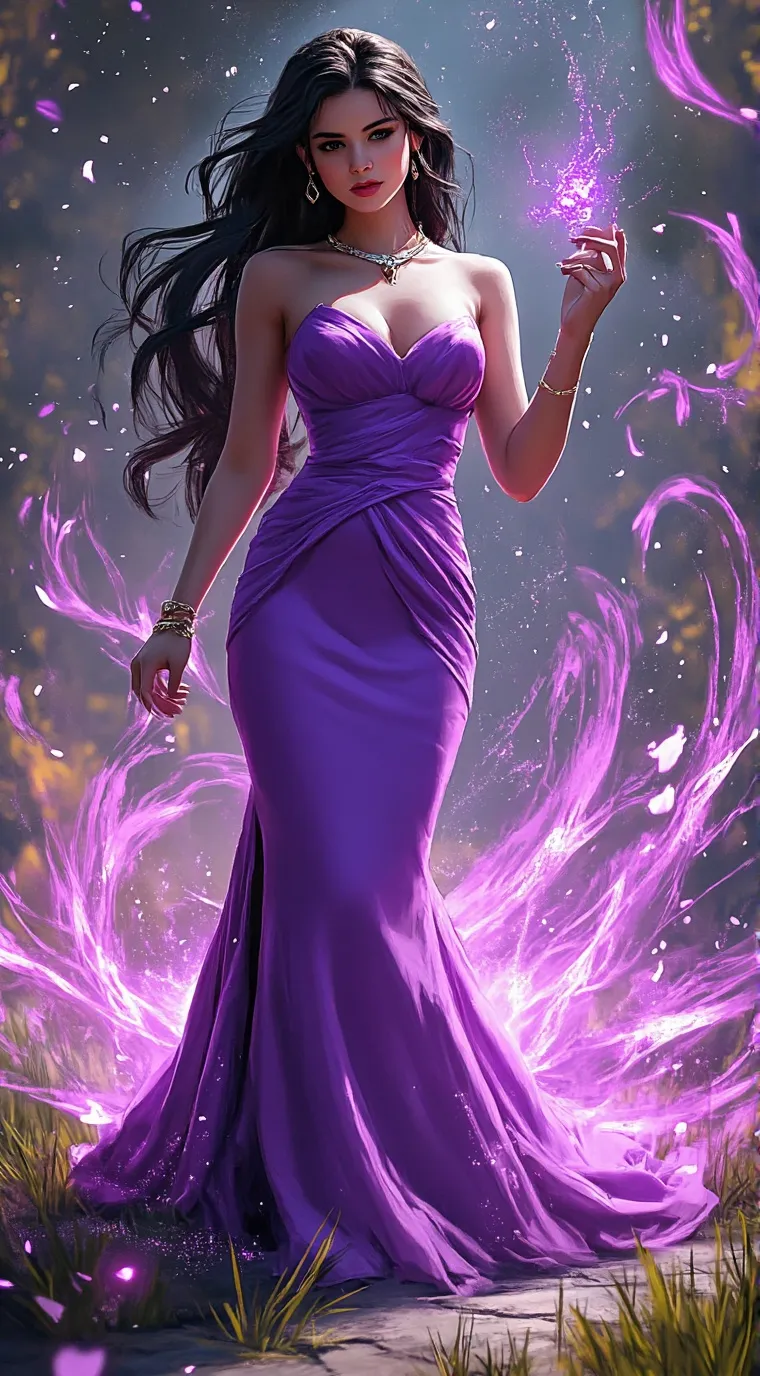 ai character: luna background
