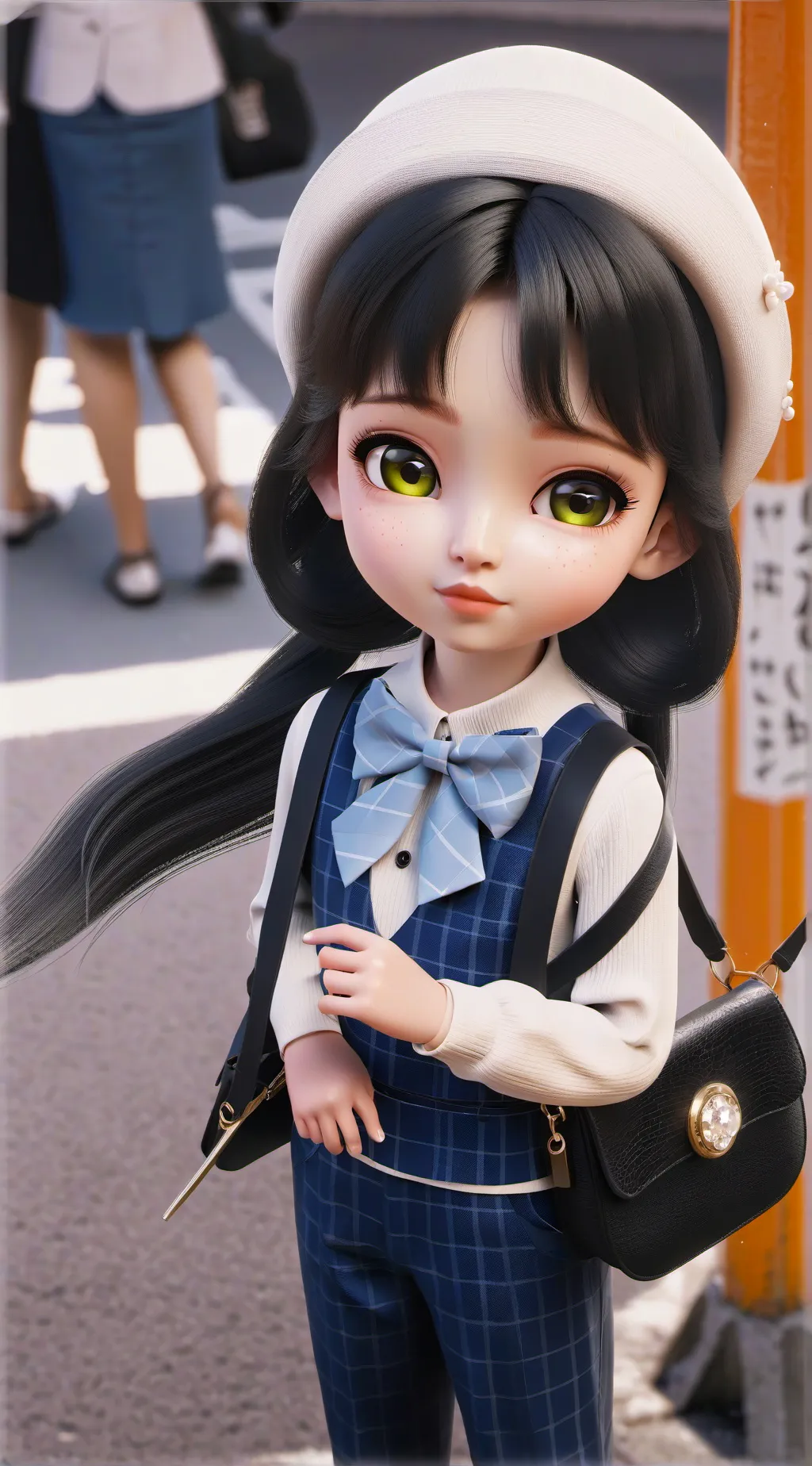 ai character: Alicia Fernández  background