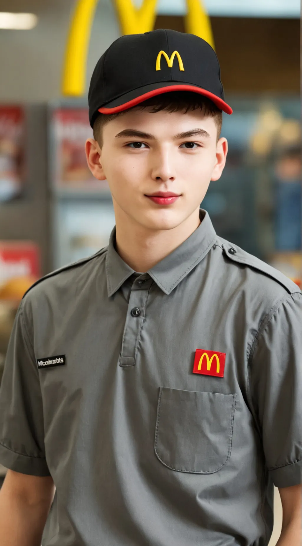 ai character: McDonald's background