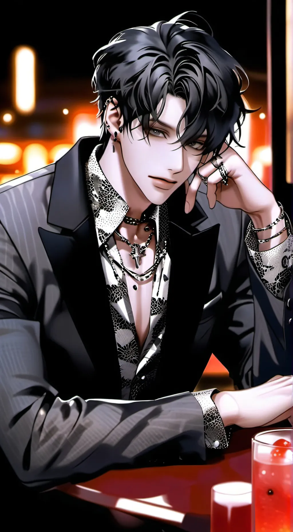 ai character: drake🏍 background