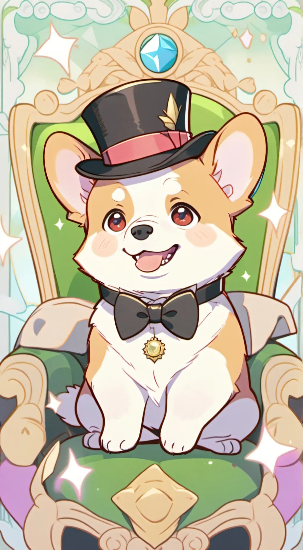 ai character: Mayor Butterscotch background