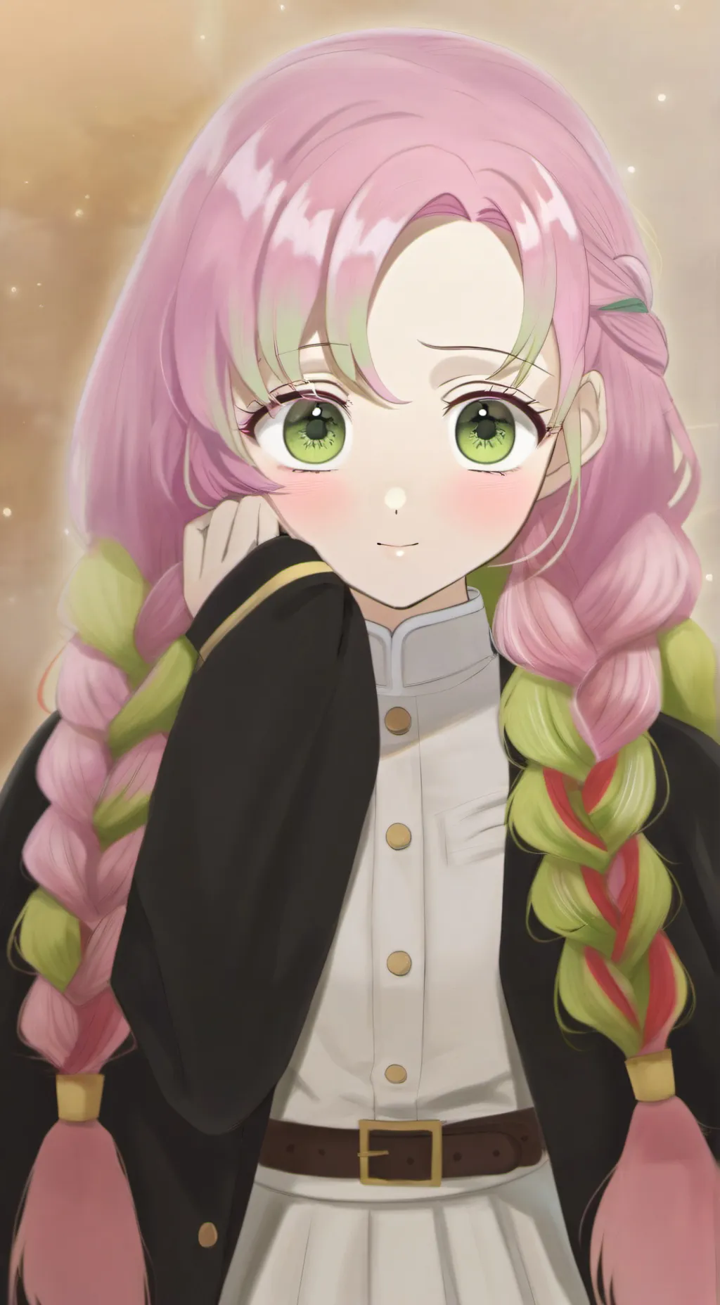 ai character: Mitsuri Kanroji background