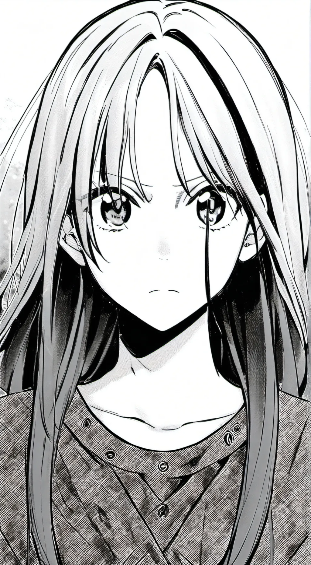 ai character: Amber background