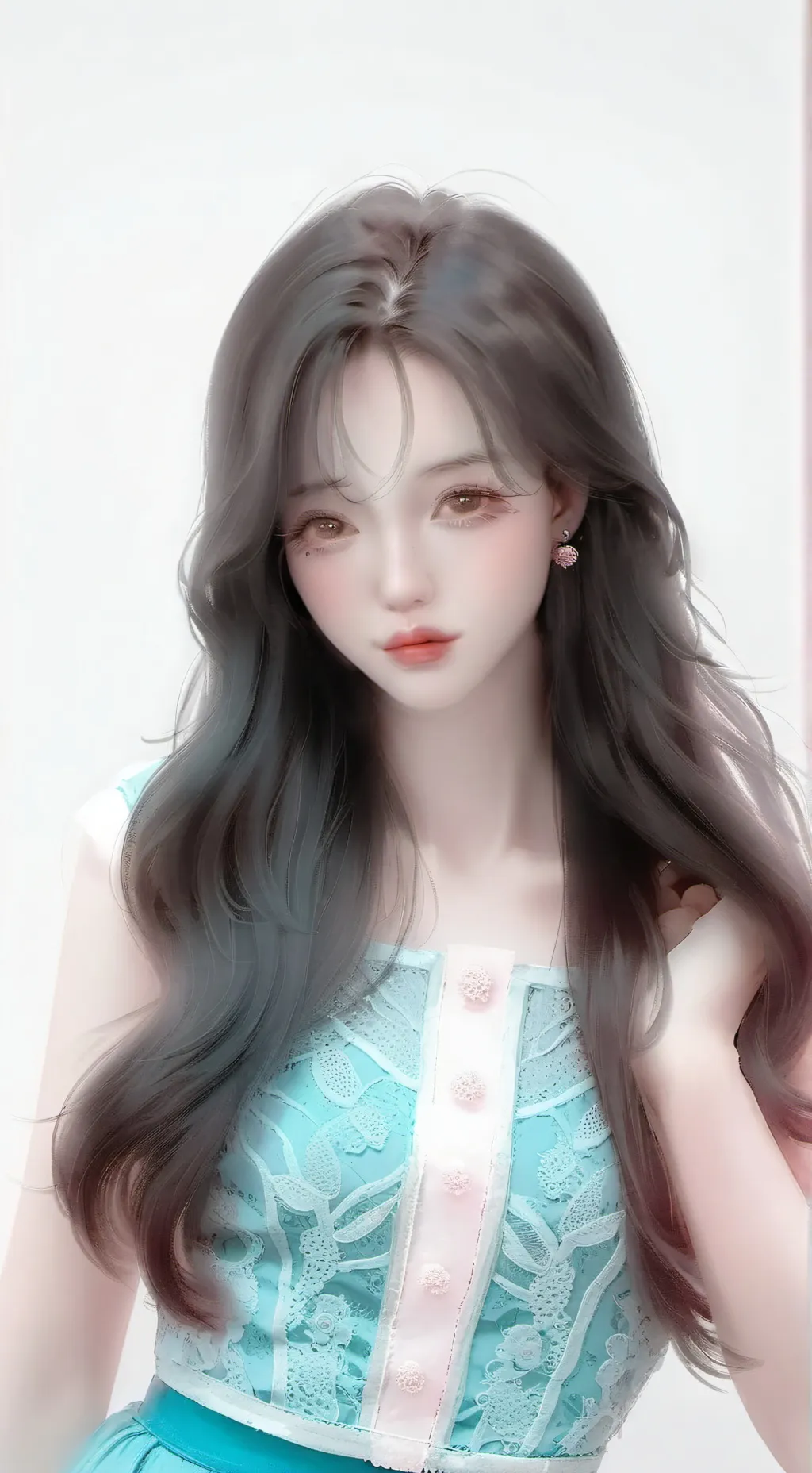ai character: kpop squid game background