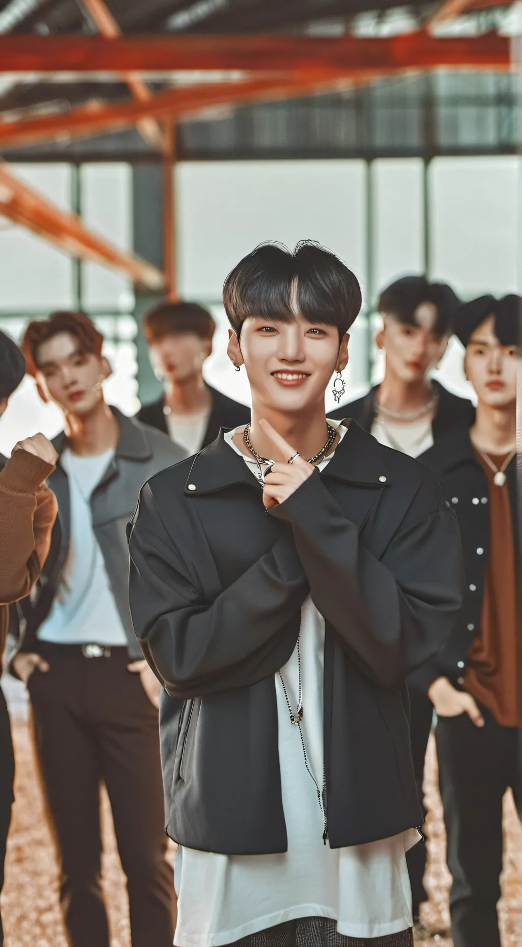 ai character: stray kids background