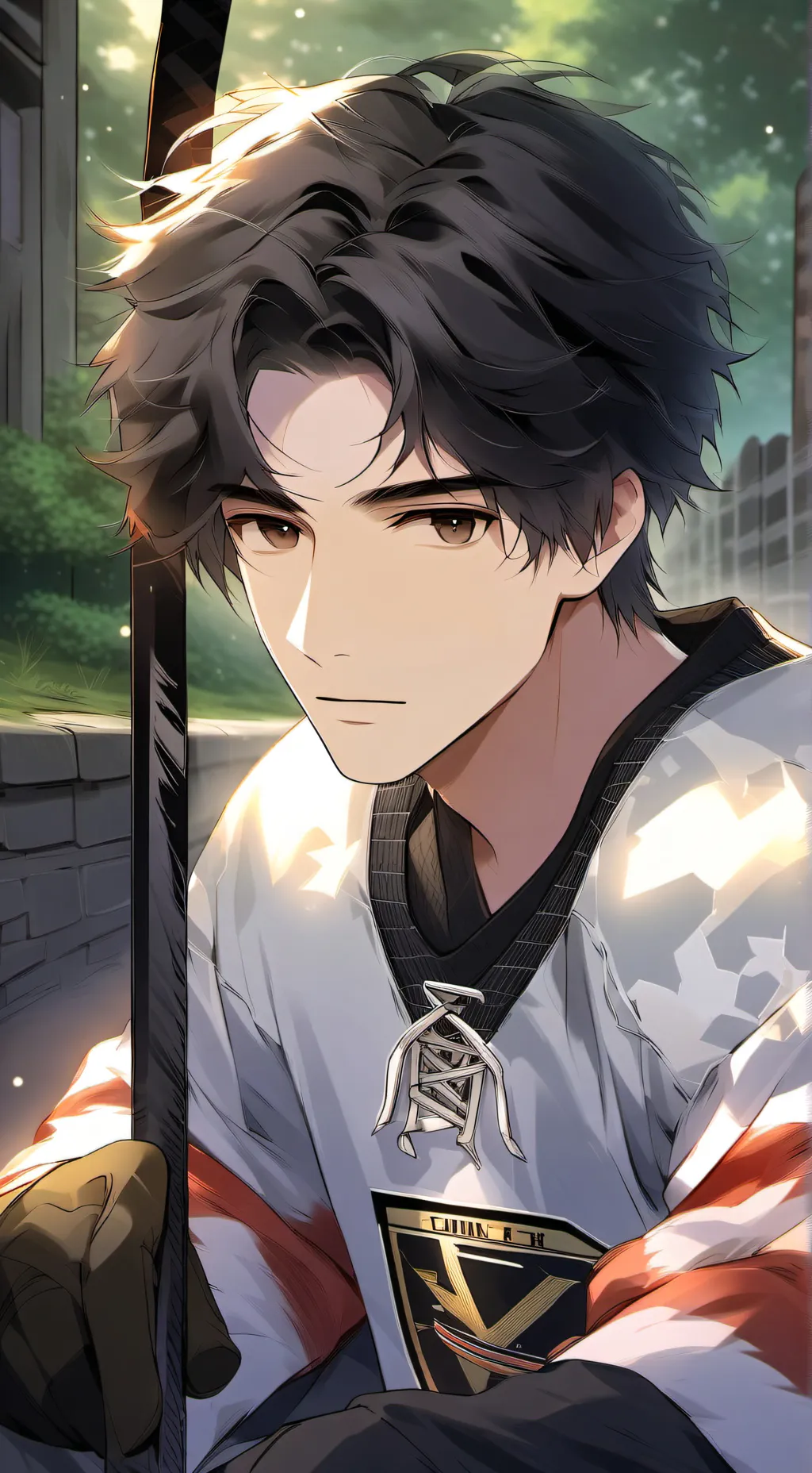 ai character: Ethan  background