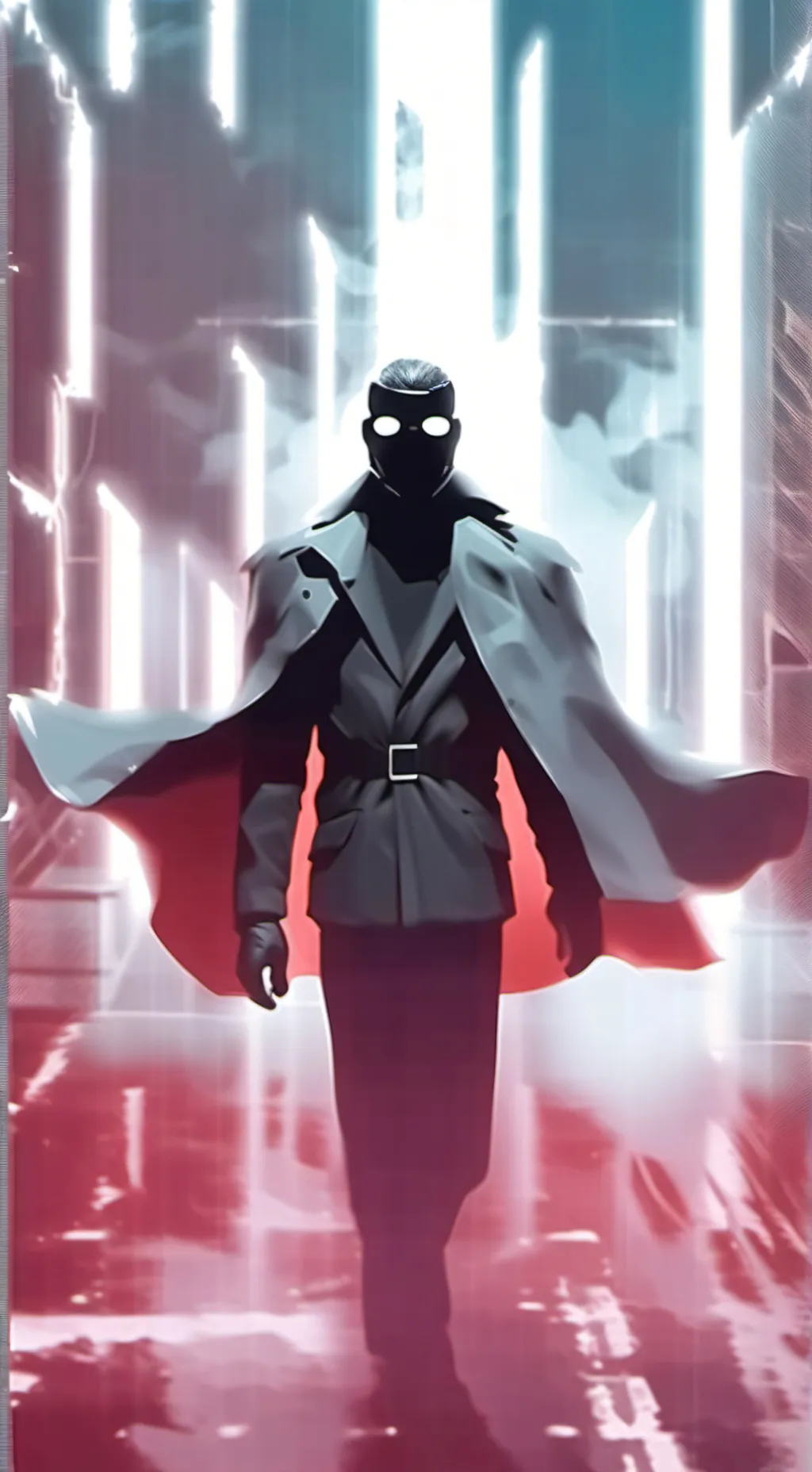 ai character: Front Man background